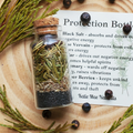 Protection Spell Bottle, Intention Setting for Protection and Clearing Energy