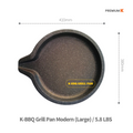 <Free Shipping> K-BBQ Grill Pan (Round, Large Size)