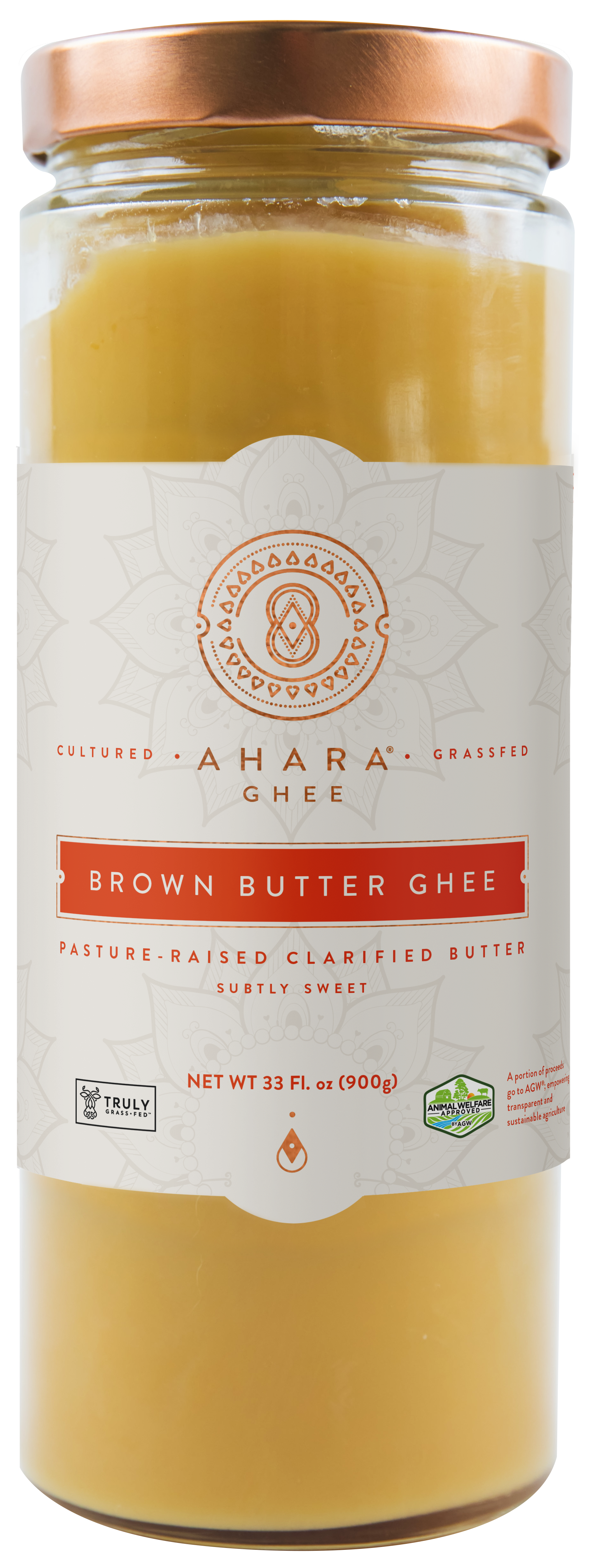 Grass-Fed Brown Butter Ghee | Ahara Rasa