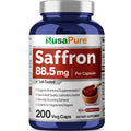 NusaPure Saffron Extract 88.5mg 200 Veggie Caps (Vegetarian, Non-GMO, Vegan)