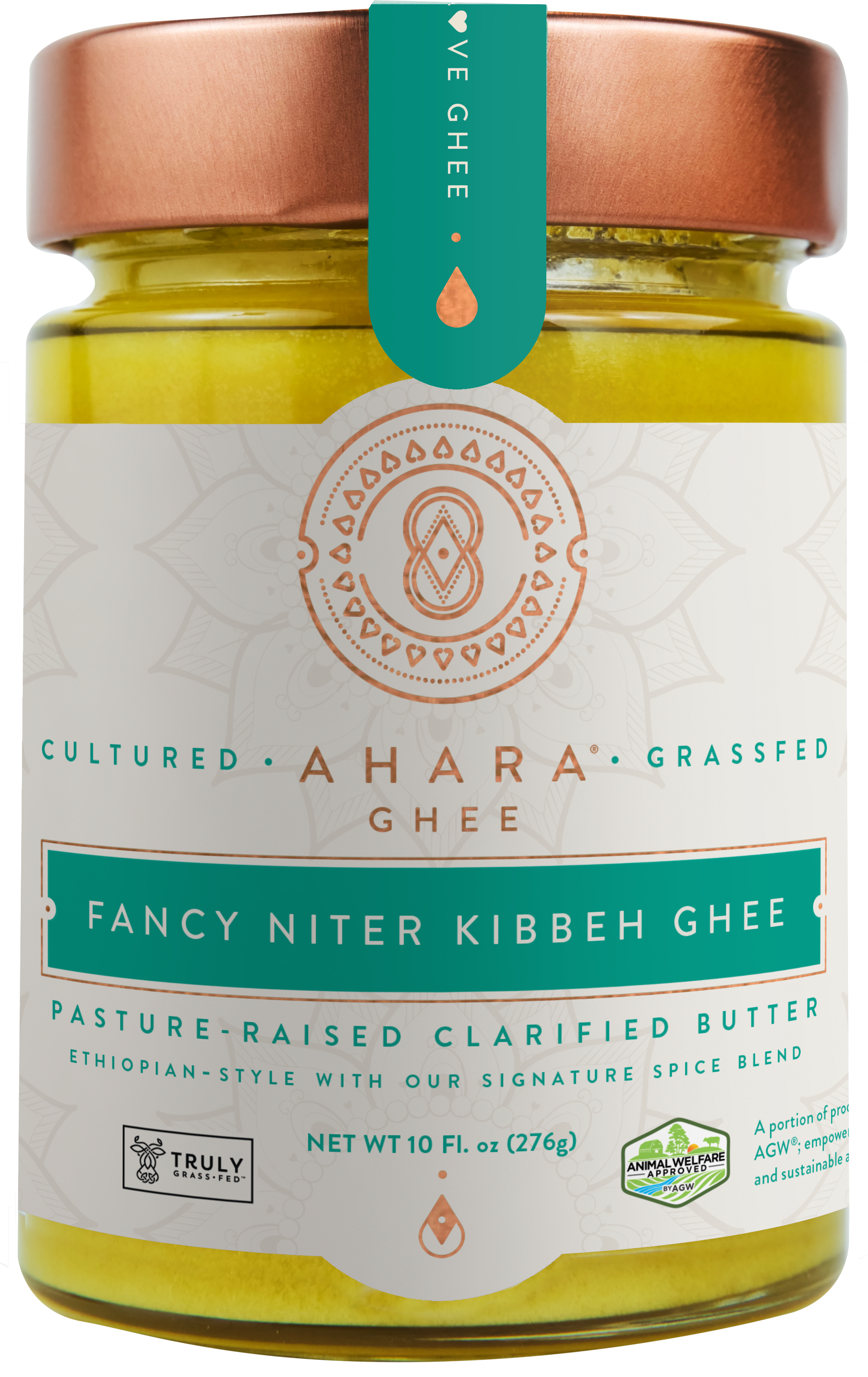 Grass-Fed Fancy Niter Kibeh Ghee | Ahara Rasa