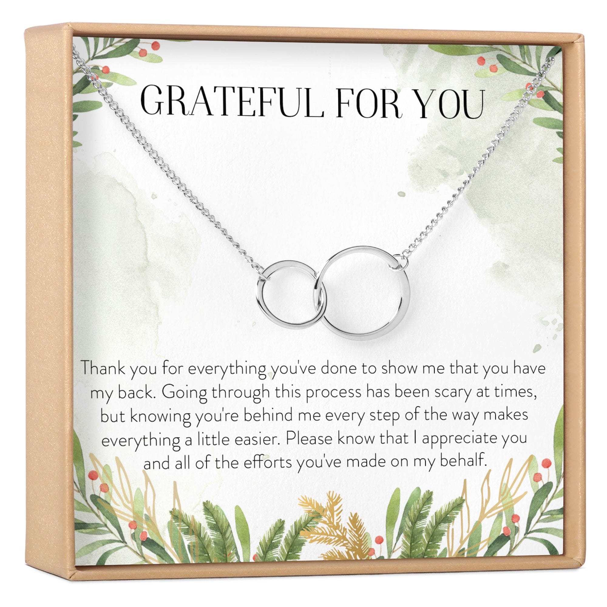 Thank You Necklace, Multiple Styles