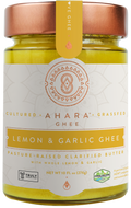Grass-Fed Lemon & Garlic Ghee | Ahara Rasa