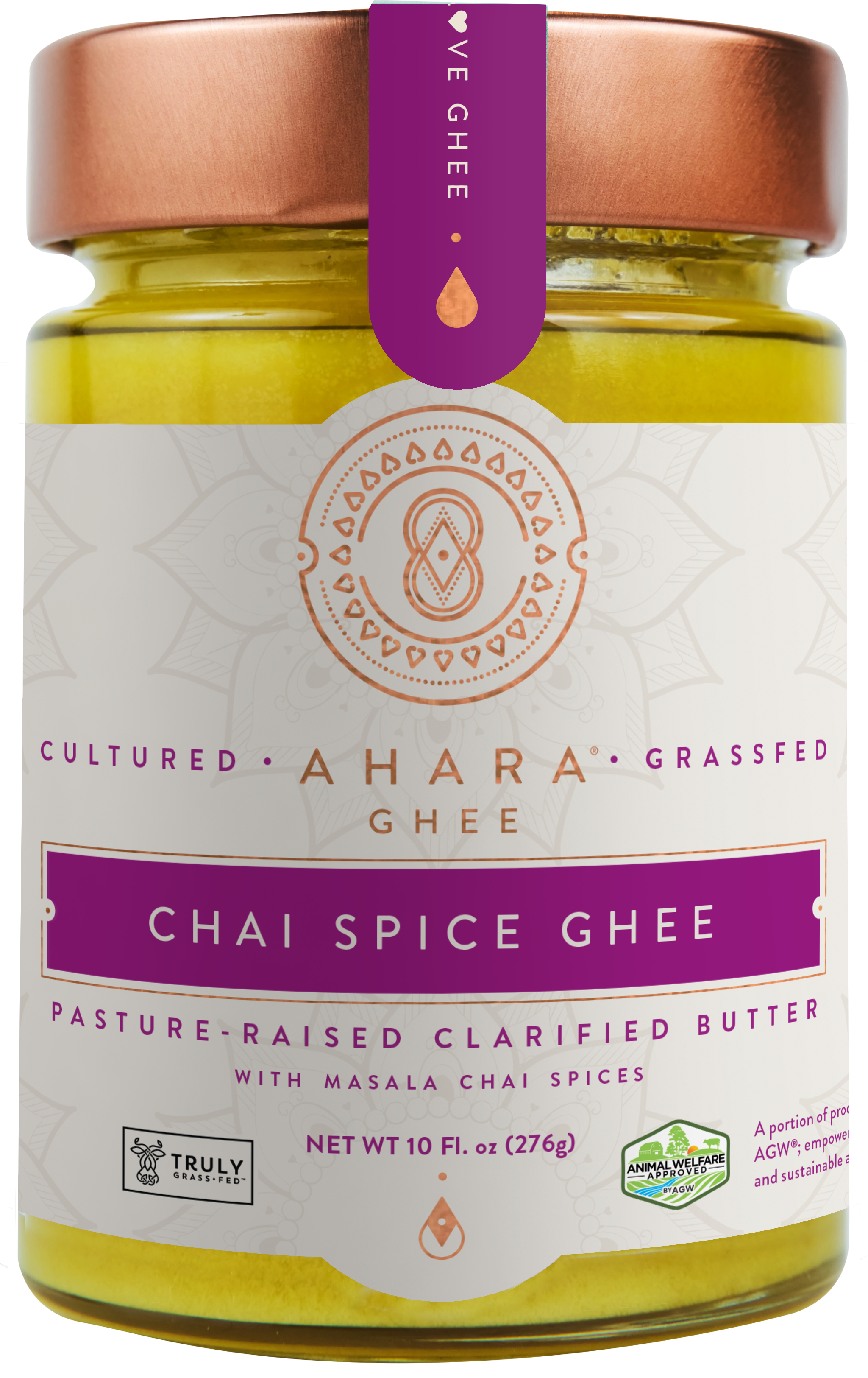 Grass-Fed Chai Spice Ghee | Ahara Rasa