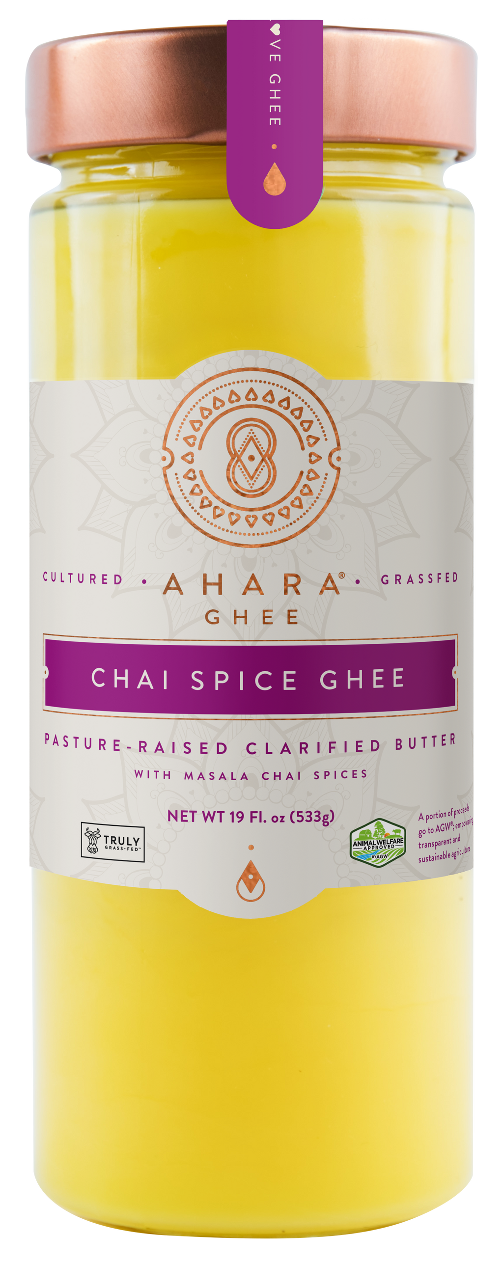 Grass-Fed Chai Spice Ghee | Ahara Rasa