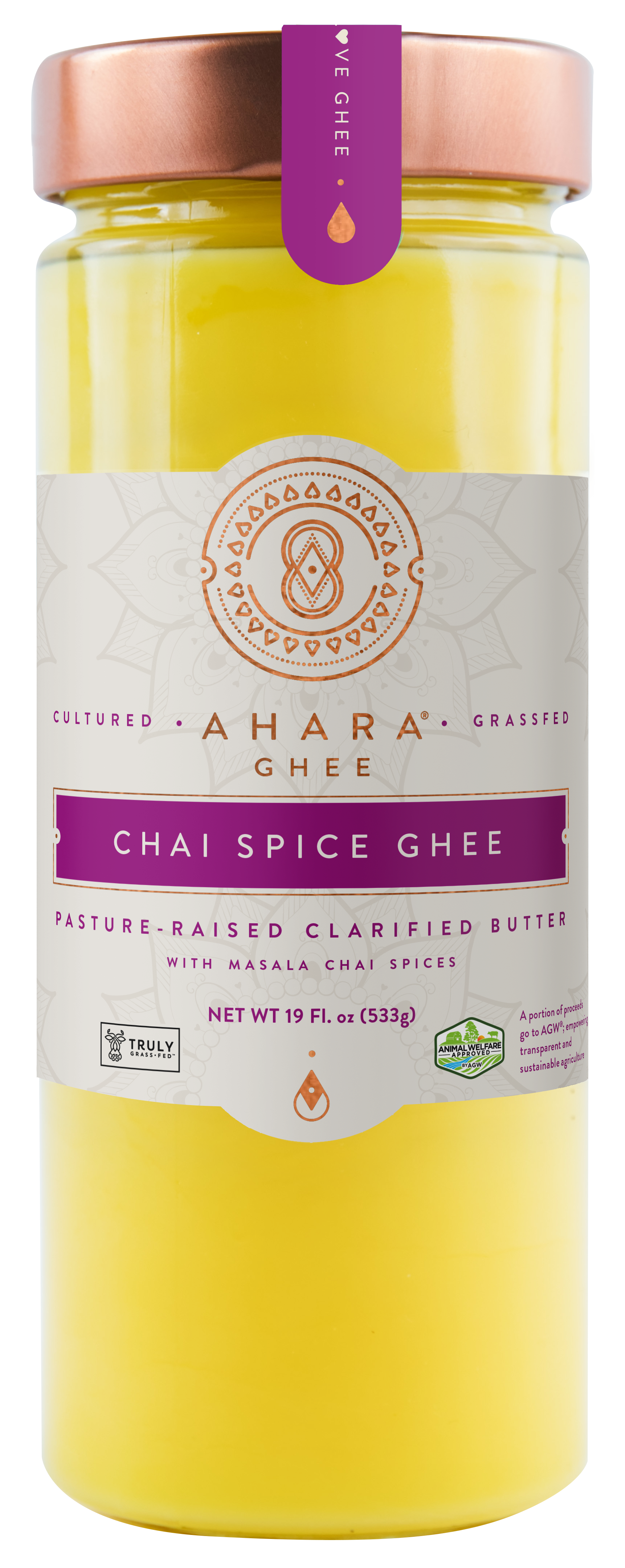 Grass-Fed Chai Spice Ghee | Ahara Rasa