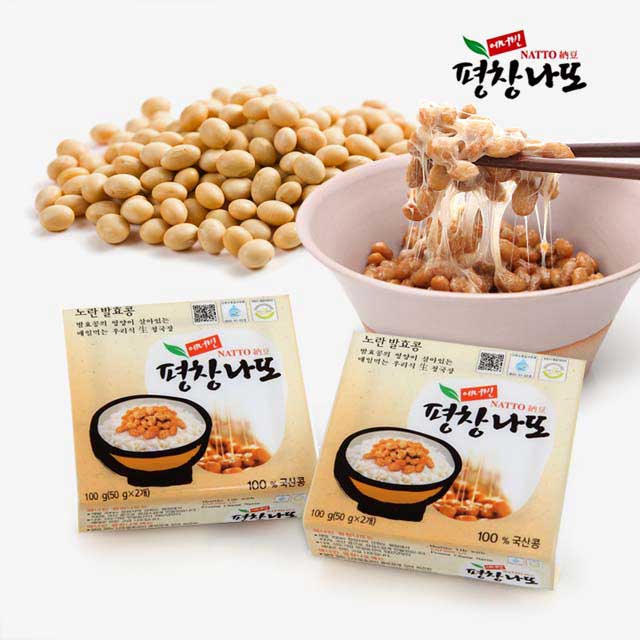 Pyeongchang Soybean Natto (100g, 3.5oz)