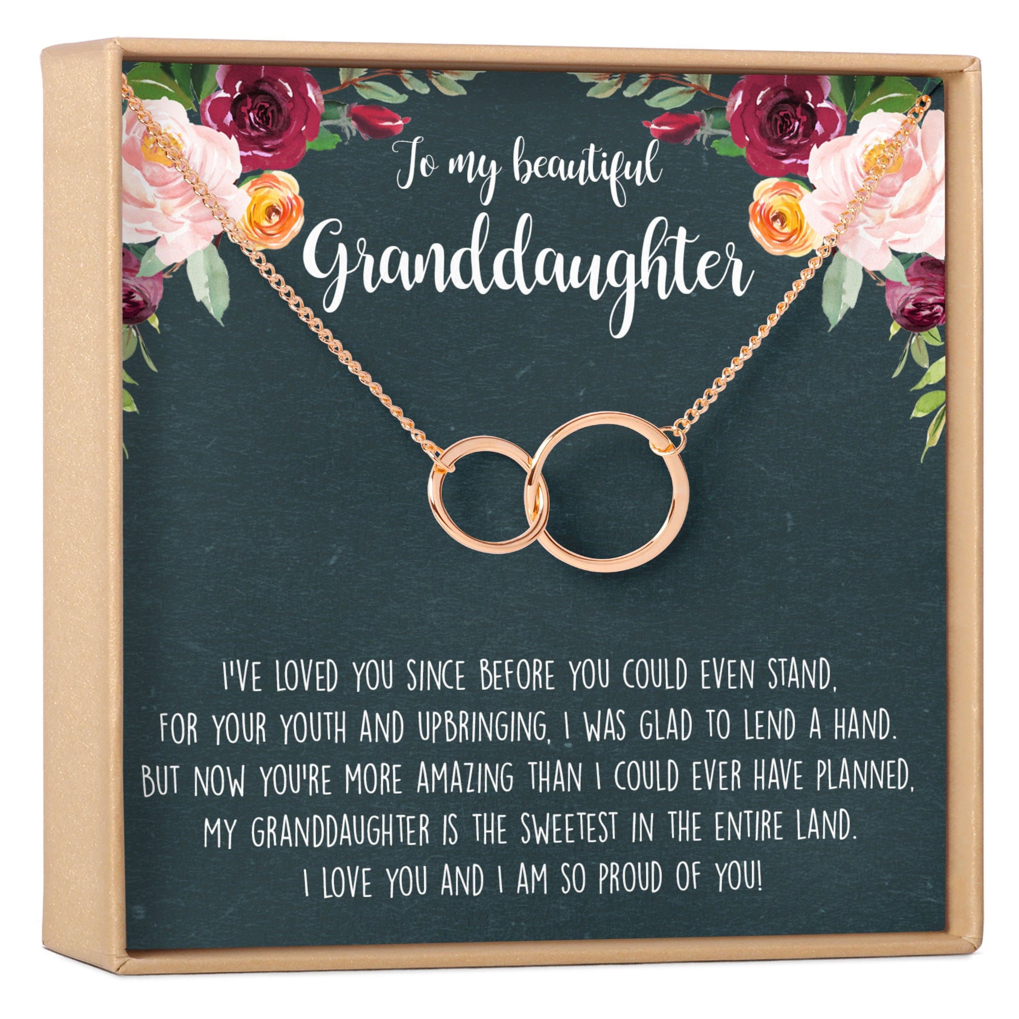 Granddaughter Necklace, Multiple Styles