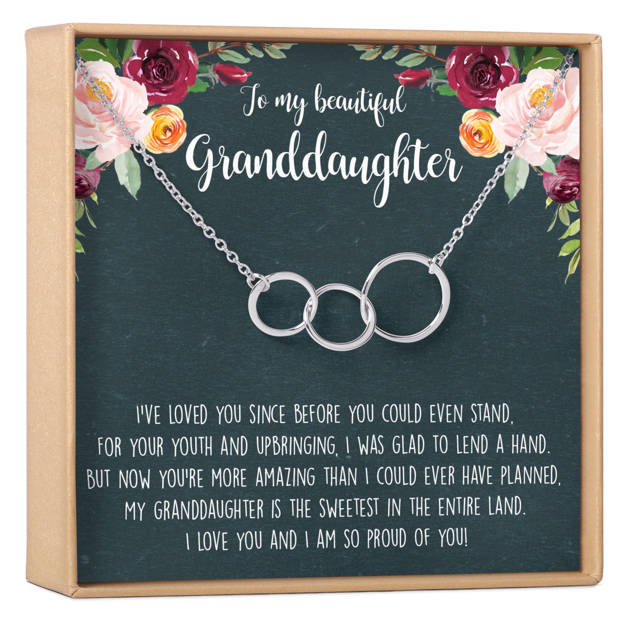 Granddaughter Necklace, Multiple Styles