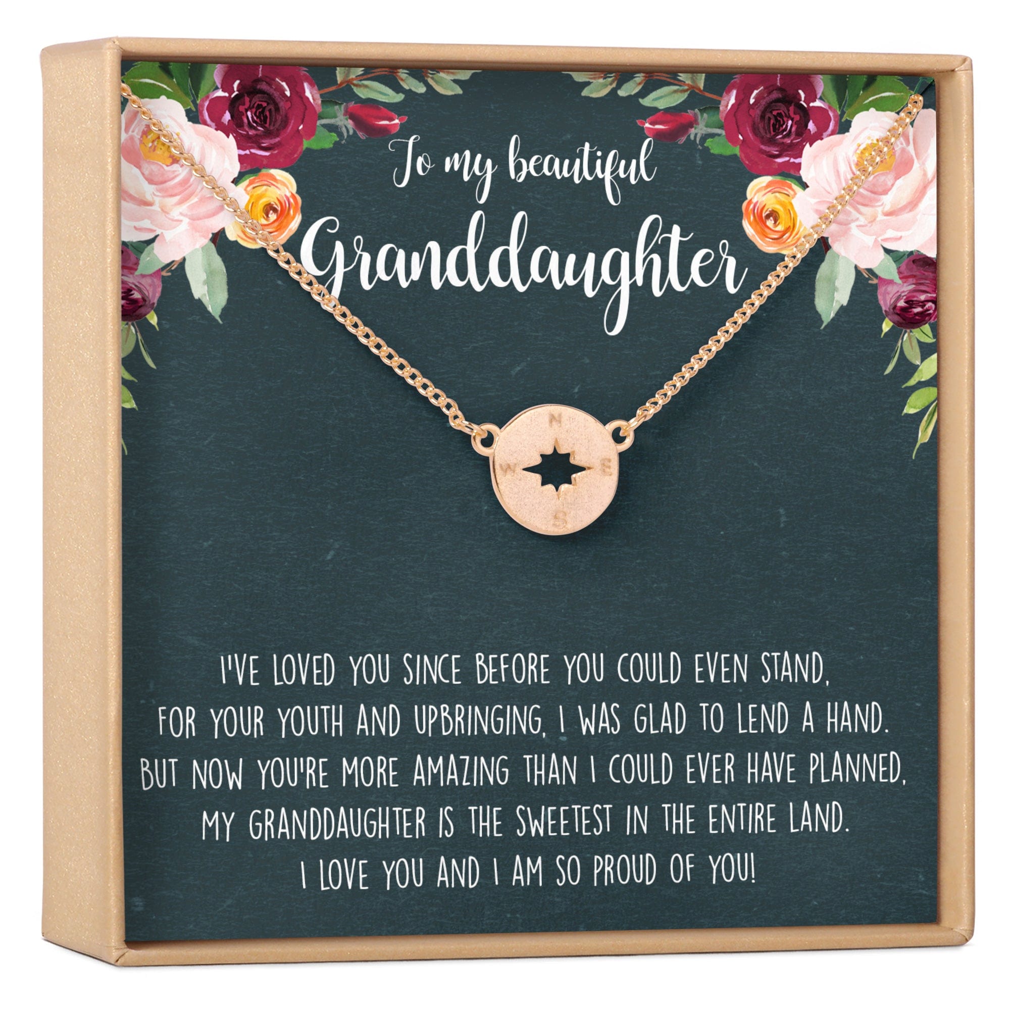 Granddaughter Necklace, Multiple Styles