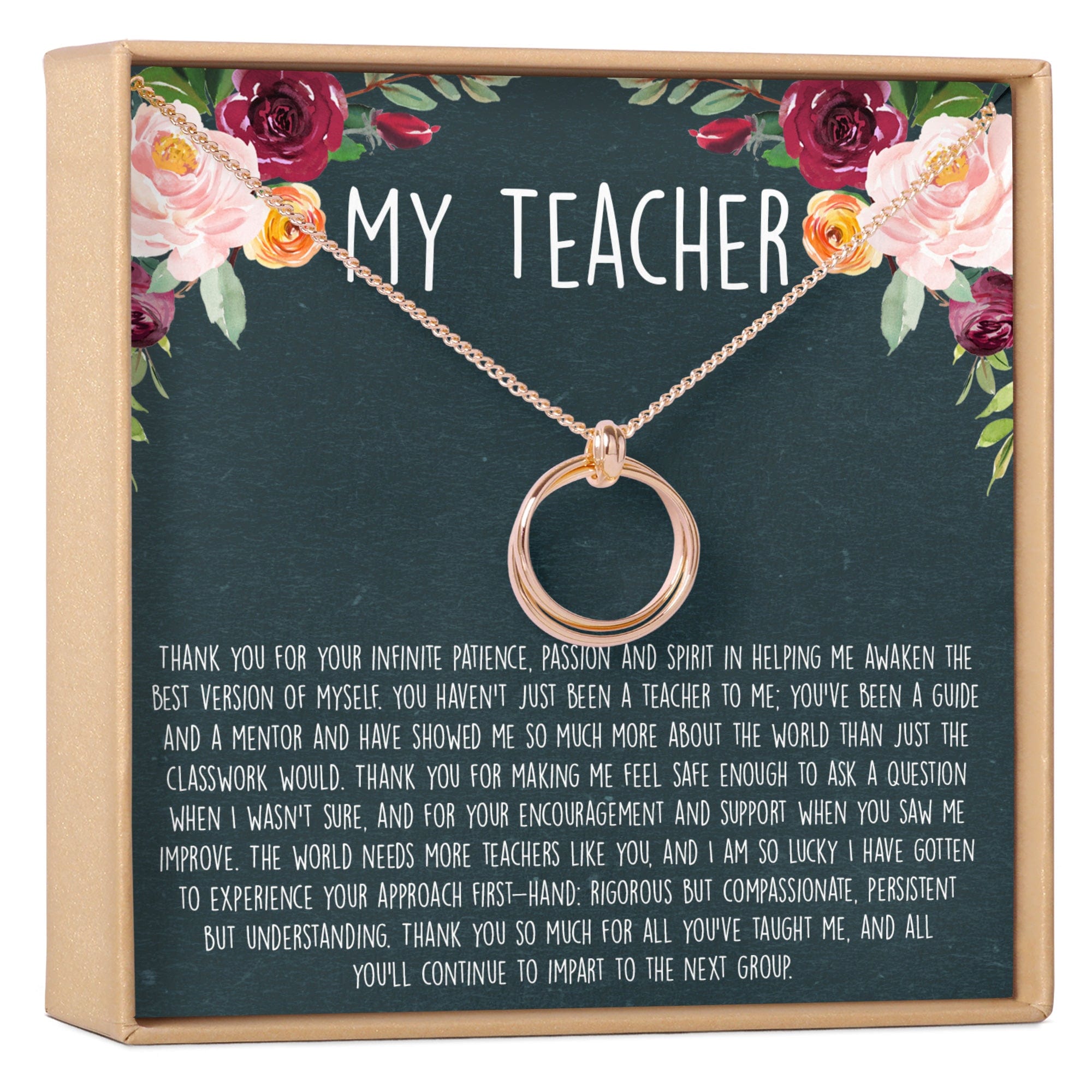 Teacher Necklace, Multiple Styles