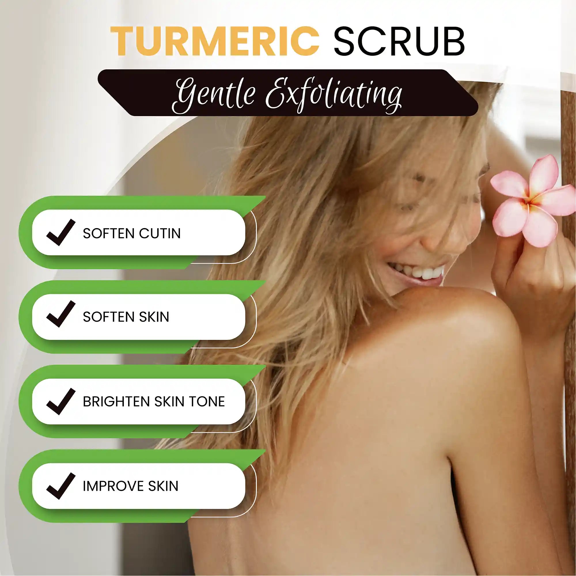 AMVital Turmeric Shower Duo (Soap + Scrub)