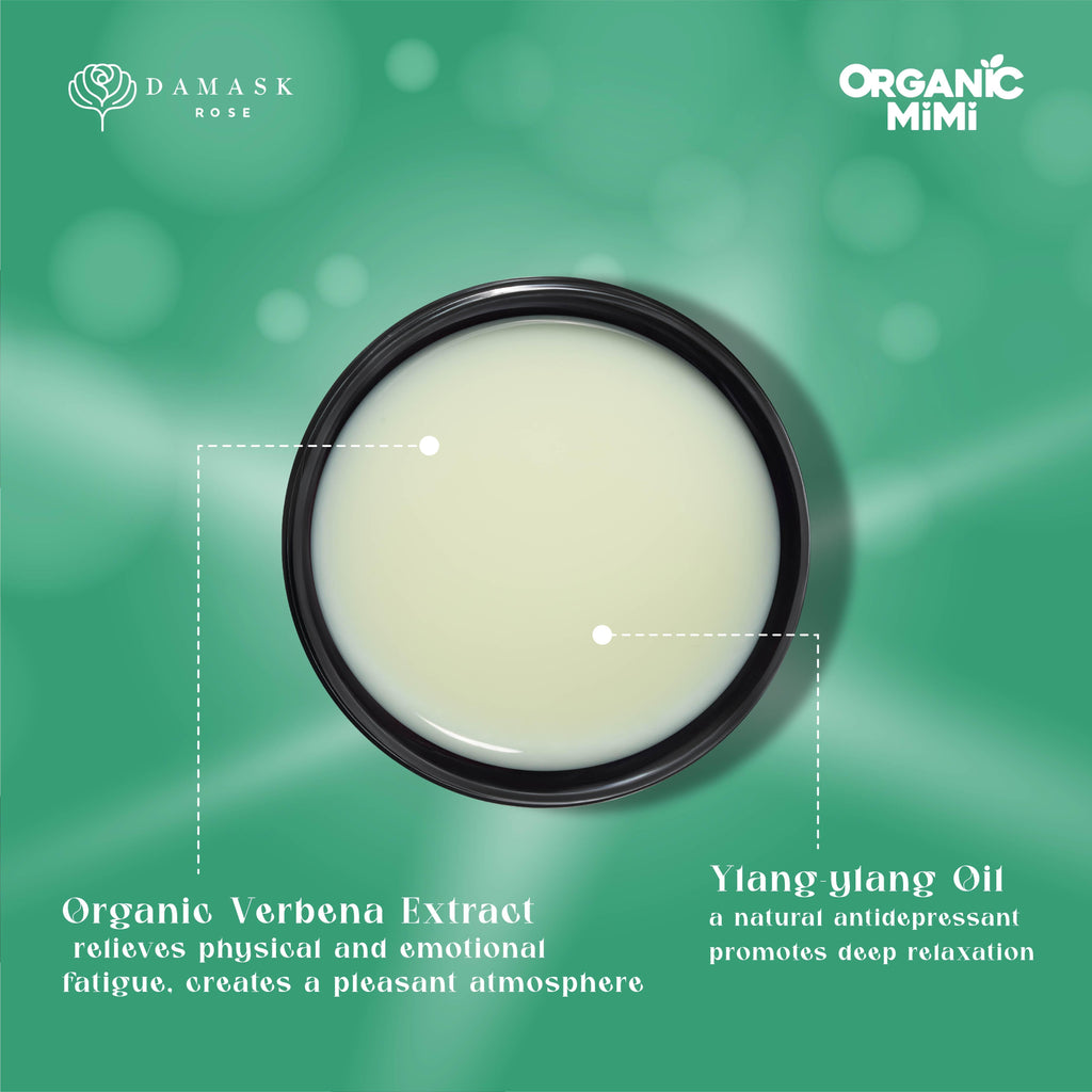Organic Mimi, Jelly Bathfoam Stress Off Verbena & Ylang Ylang, 200 ml