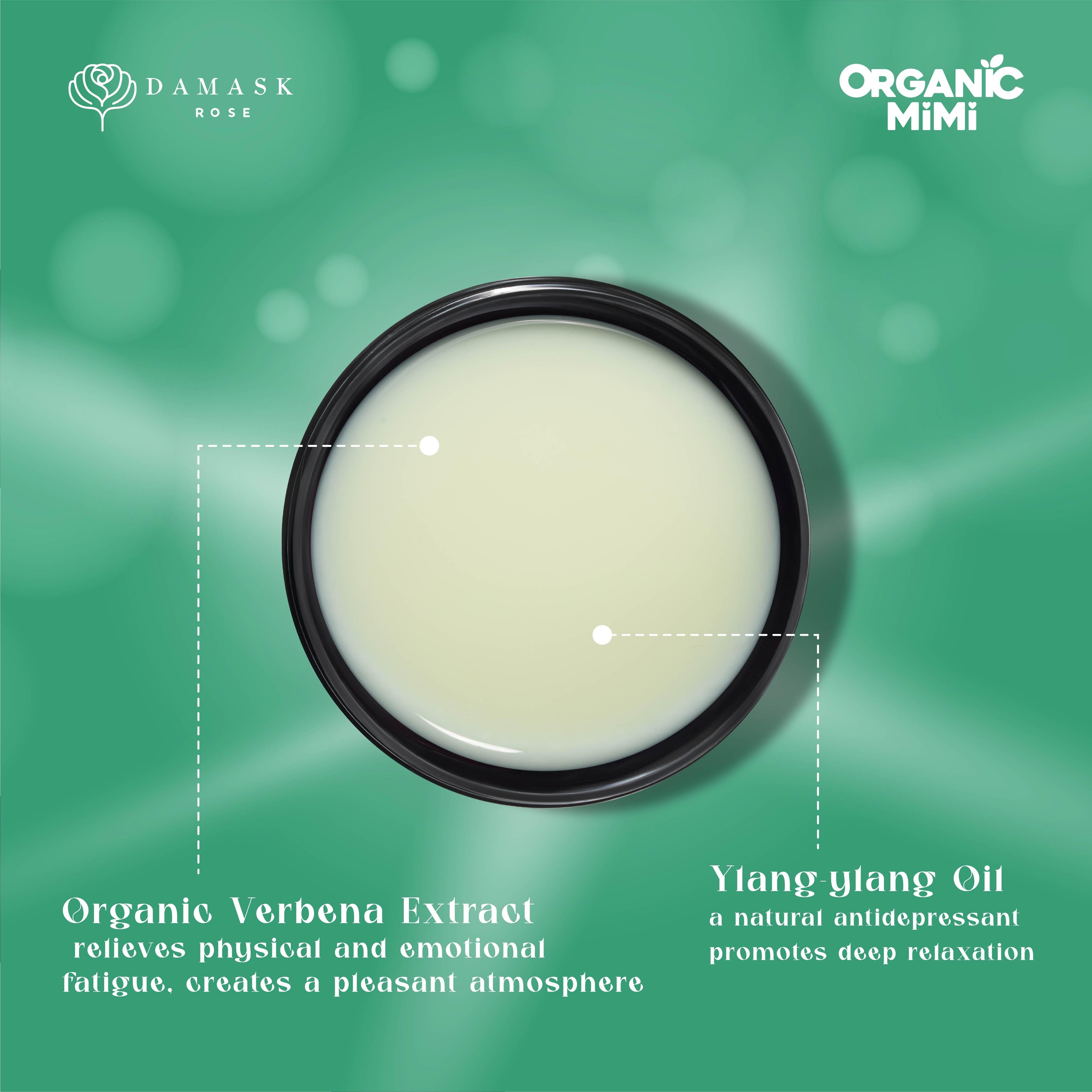 Organic Mimi, Jelly Bathfoam Stress Off Verbena & Ylang Ylang, 200 ml