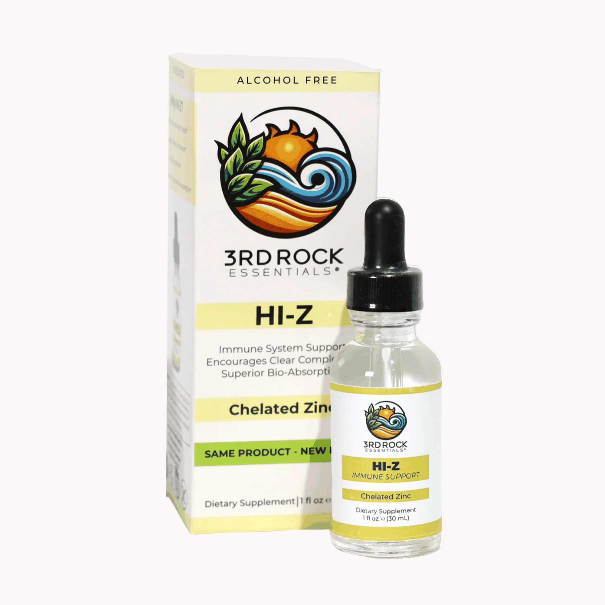 HI-Z — Chelated Zinc Citrate - Liquid Zinc (1 fl oz)