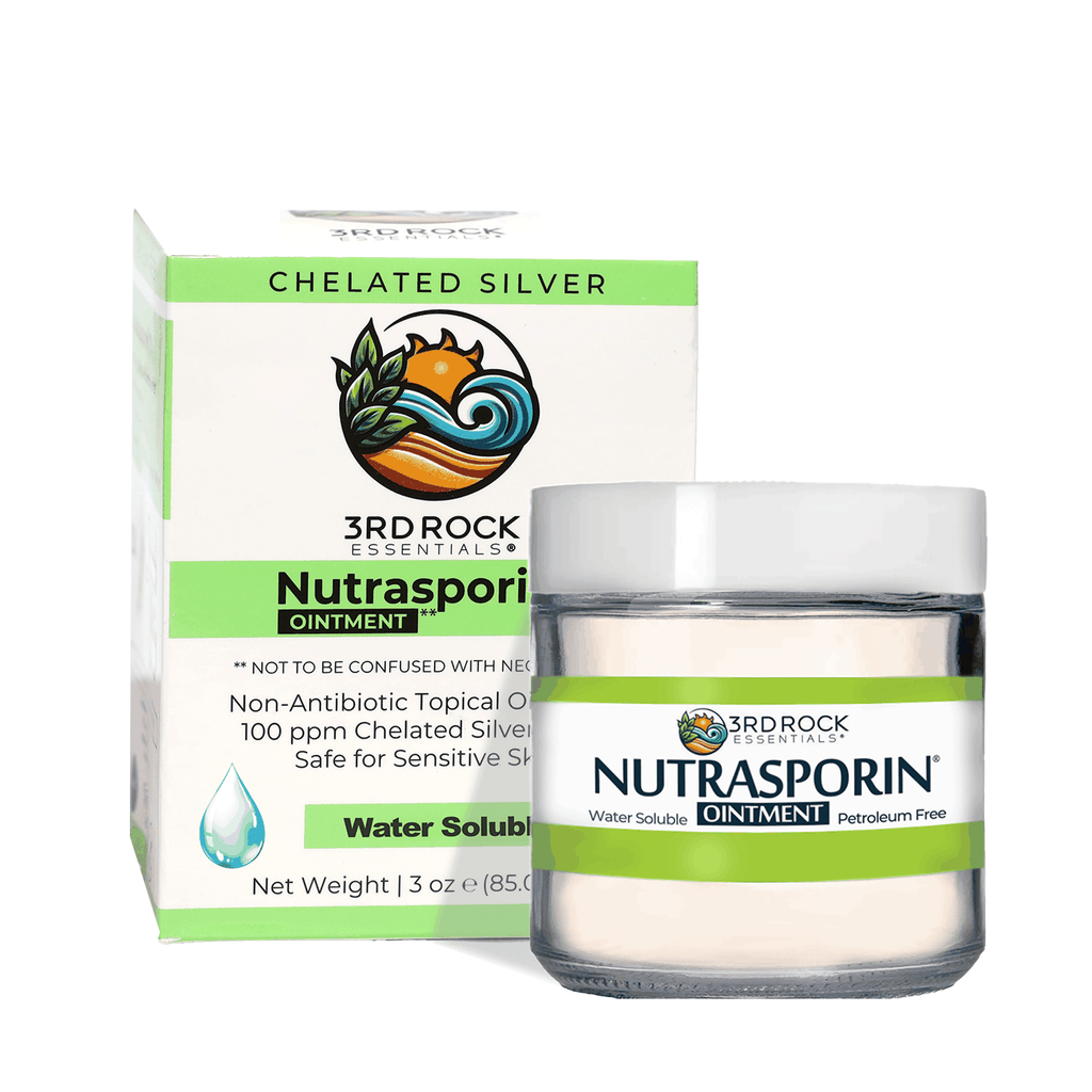 Nutrasporin® All Natural First Aid Ointment - Silver Gel 3 oz Jar