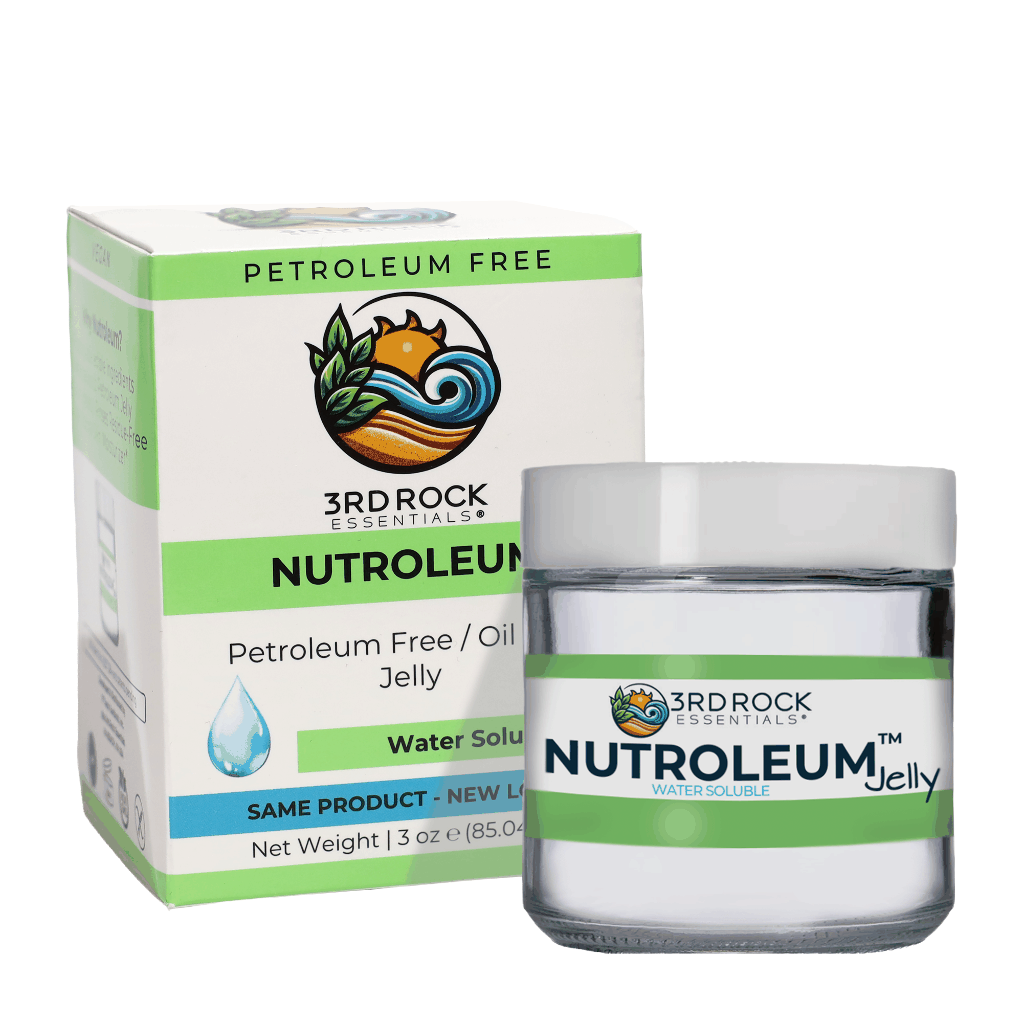 Nutroleum™ Petroleum Jelly Alternative - Water Soluble 3 oz.