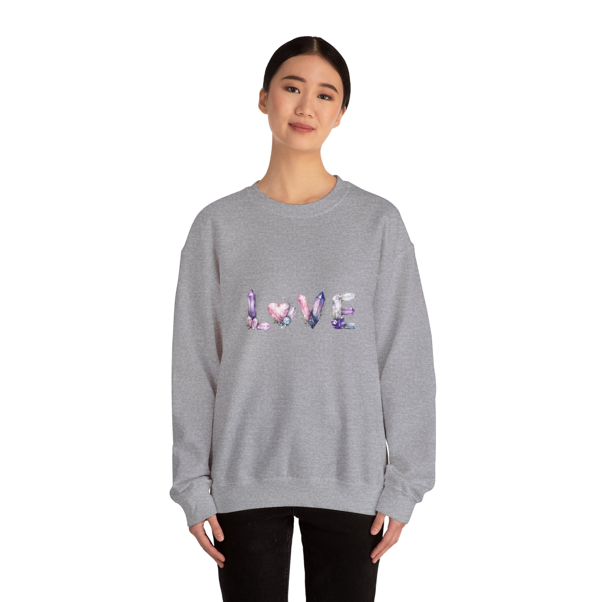 LOVE Crystal Letter Design