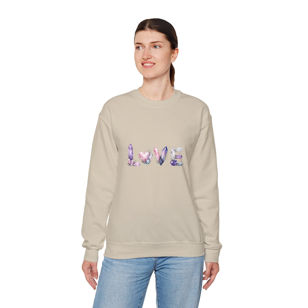 LOVE Crystal Letter Design