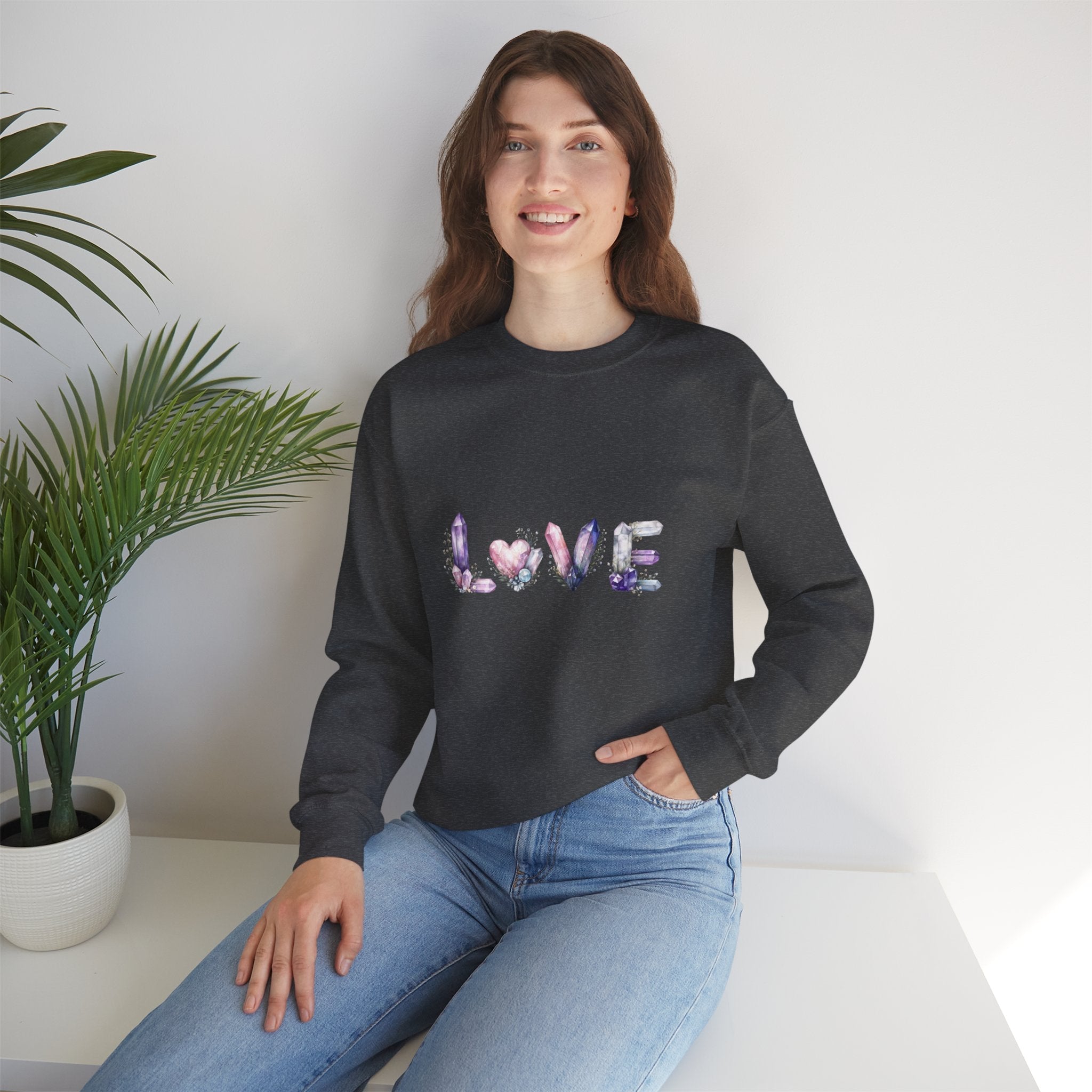 LOVE Crystal Letter Design