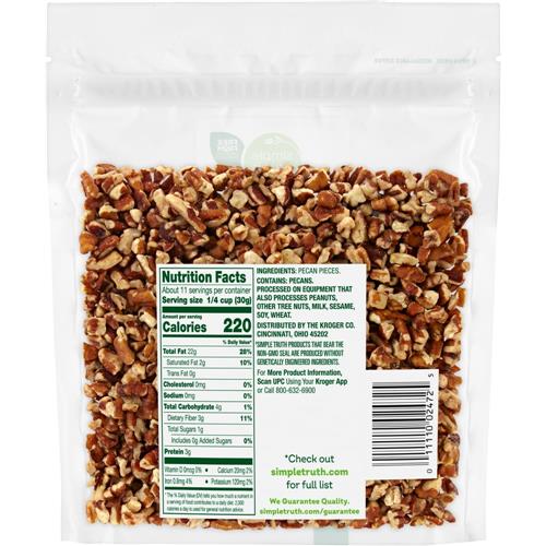 Simple Truth Pecan Pieces 12 oz
