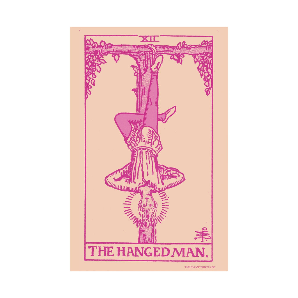 The Hanged Man Tarot Card Poster by The Love Witch