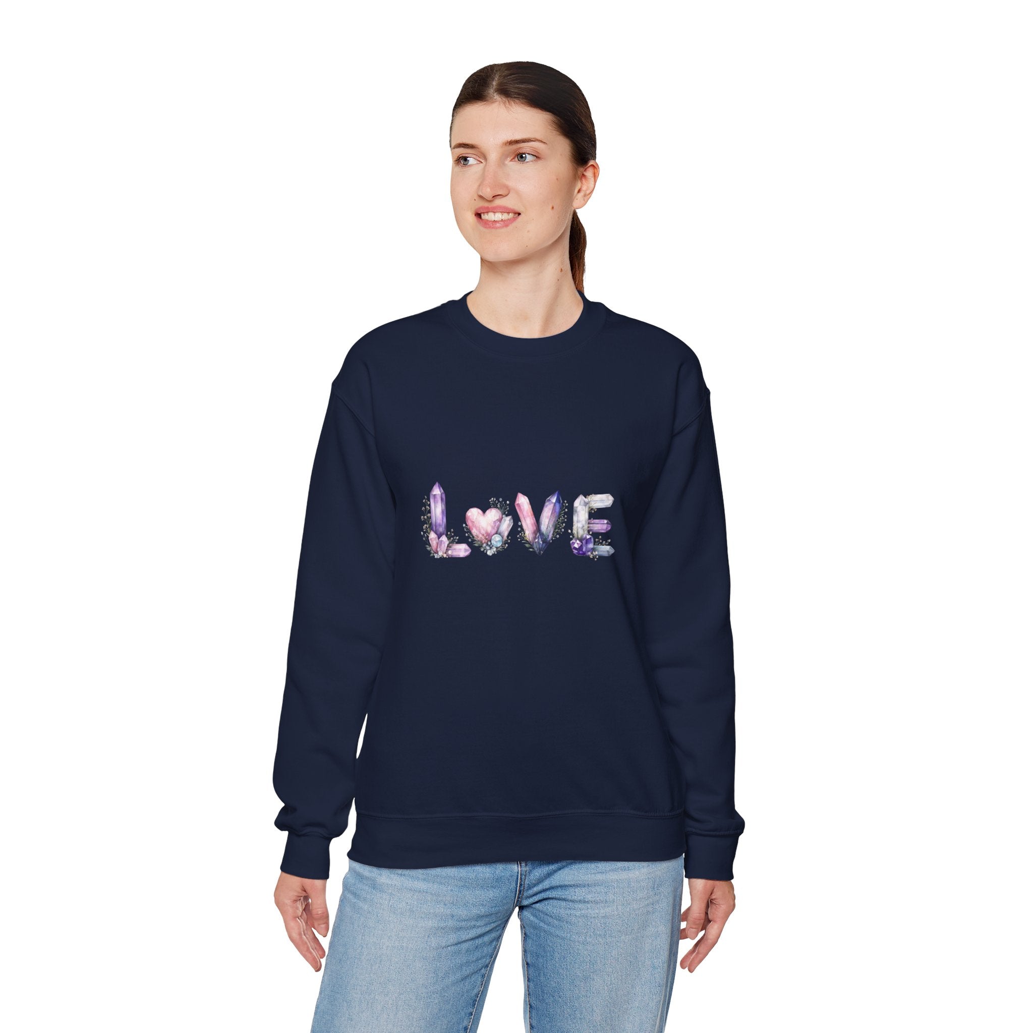 LOVE Crystal Letter Design