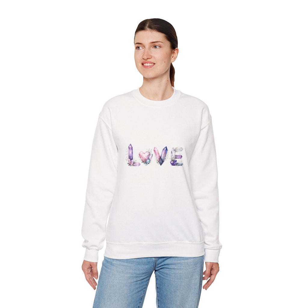 LOVE Crystal Letter Design