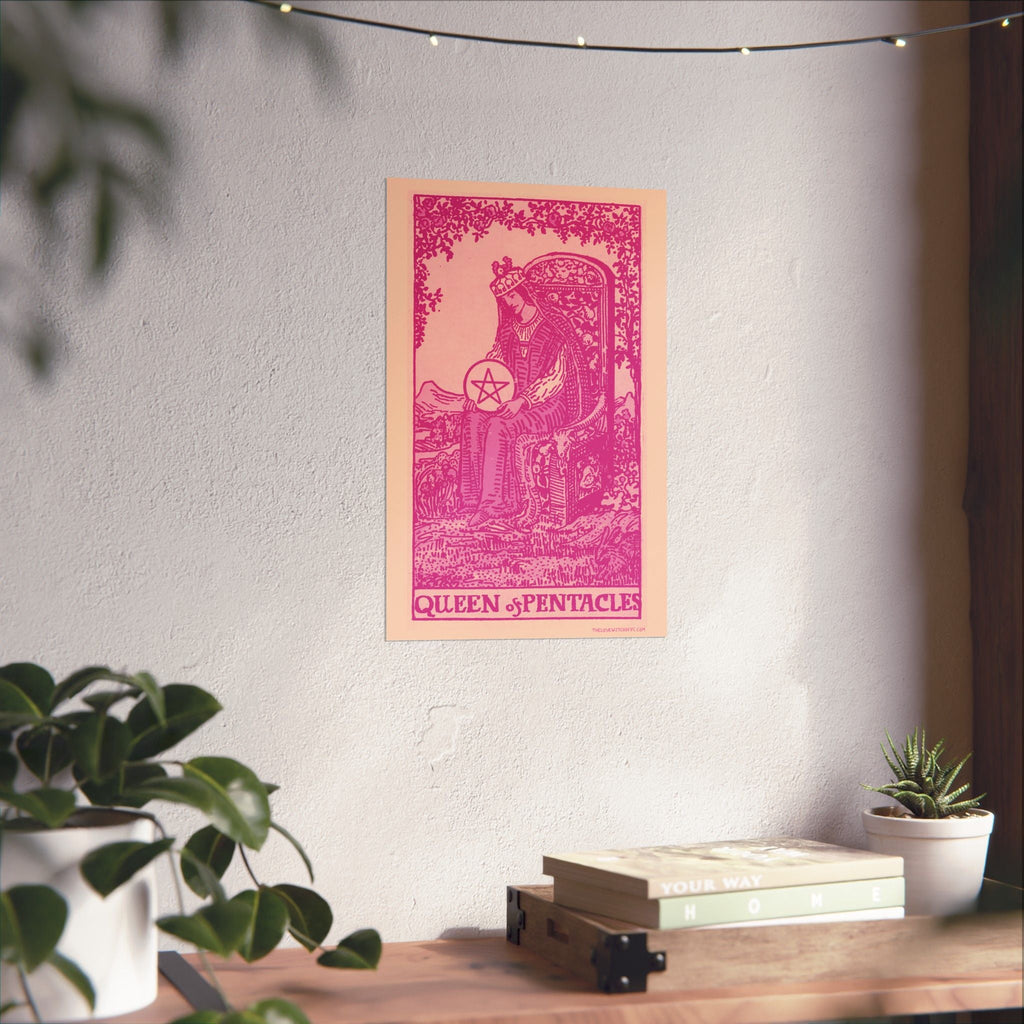 Queen of Pentacles Tarot Card Poster by The Love Witch