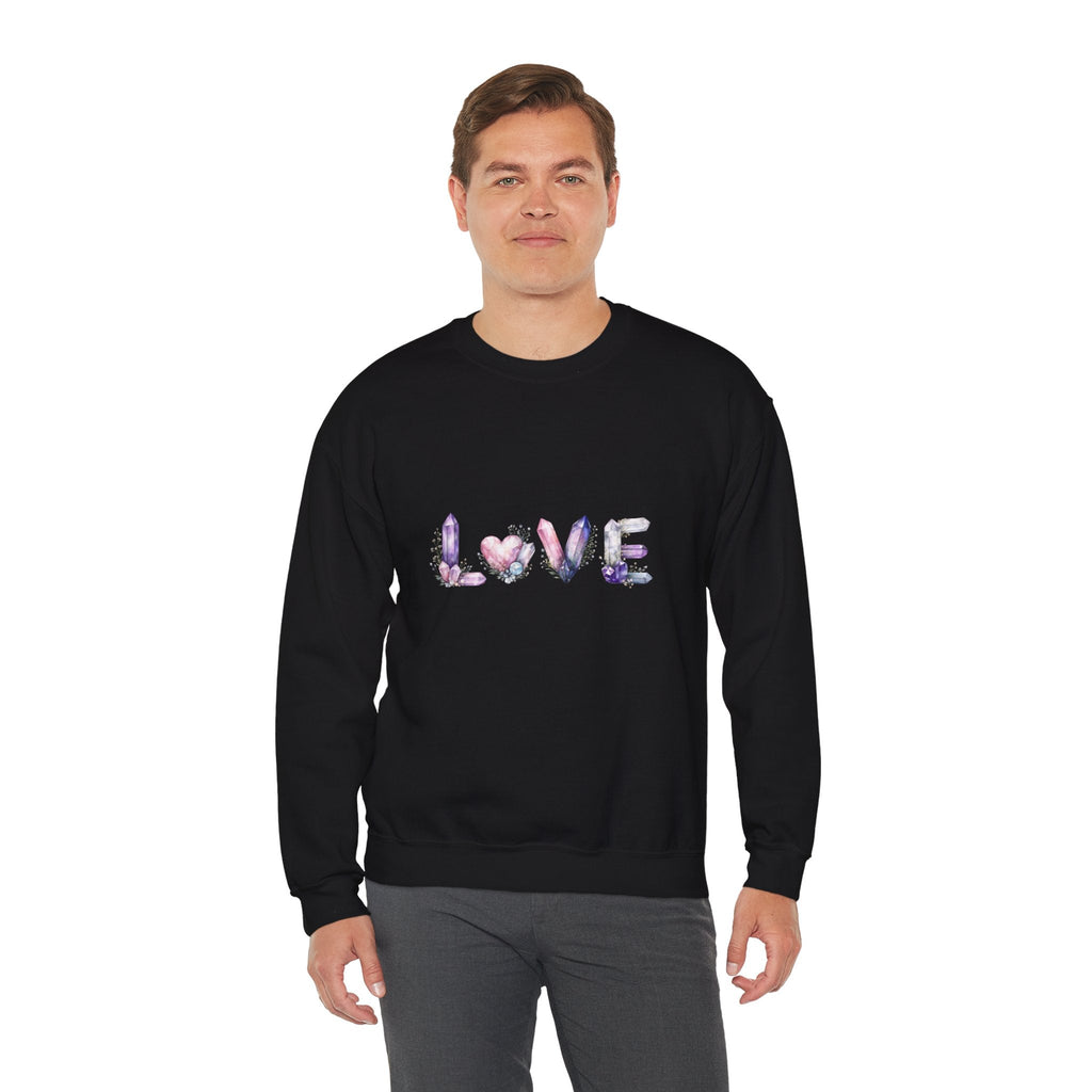LOVE Crystal Letter Design