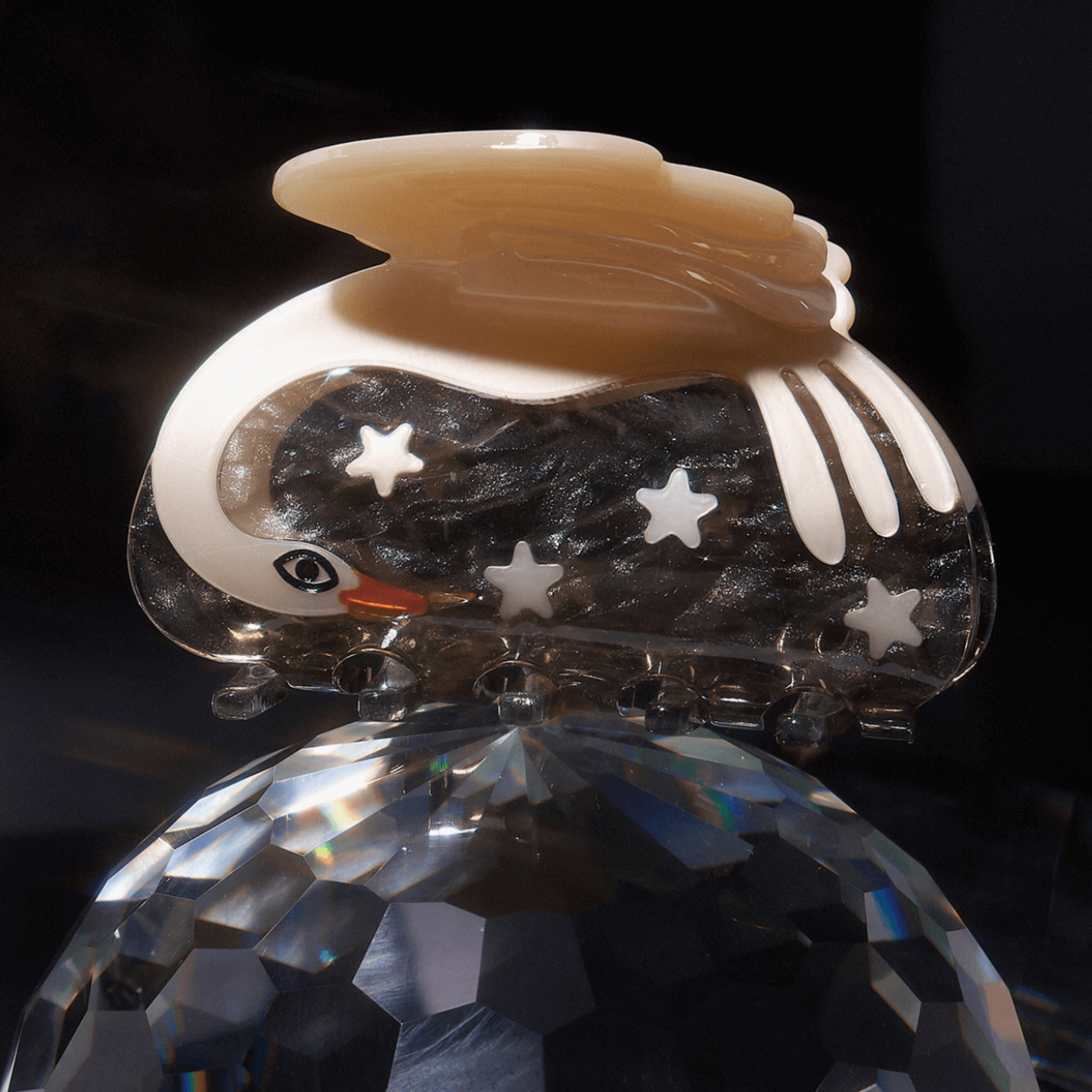 CYGNUS SWAN + STARS HAIR CLAW- WINONA IRENE