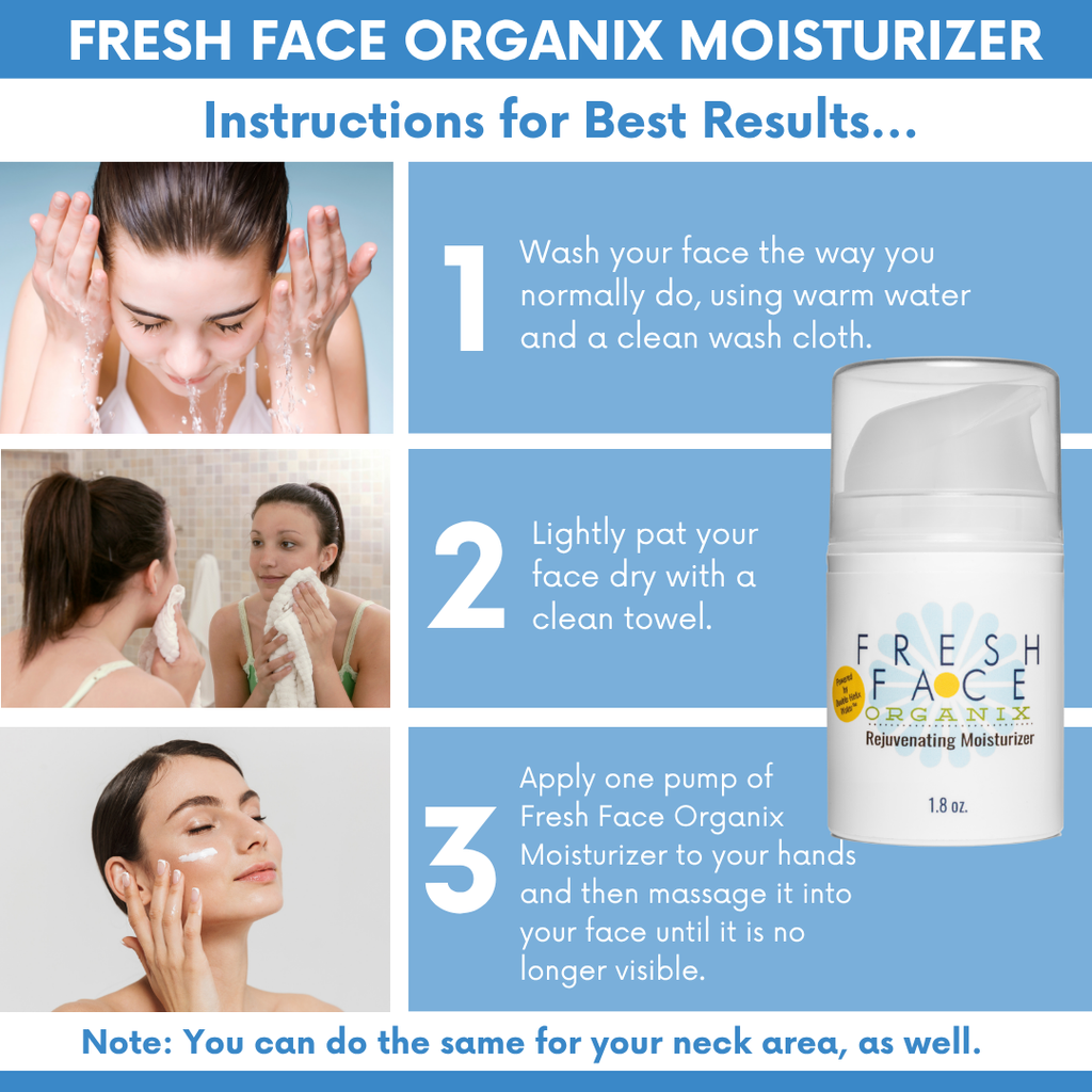 42 - Fresh Face Organix Rejuvenating Facial Moisturizer