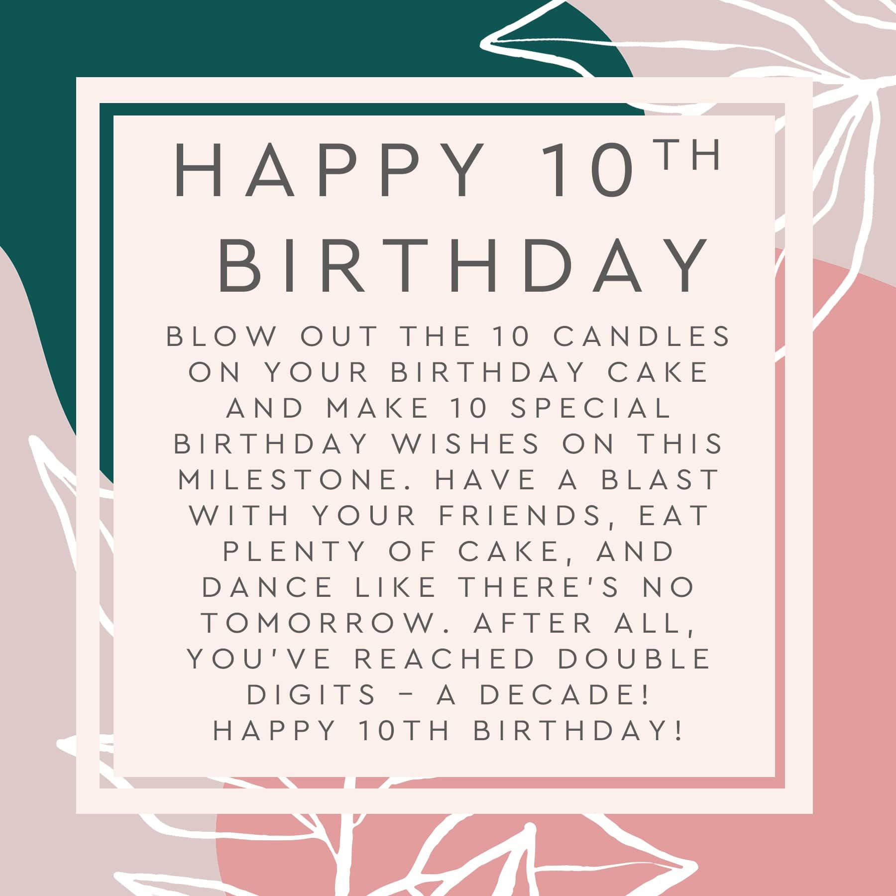 10th Birthday Gift Compass Necklace Spa Gift Box Set