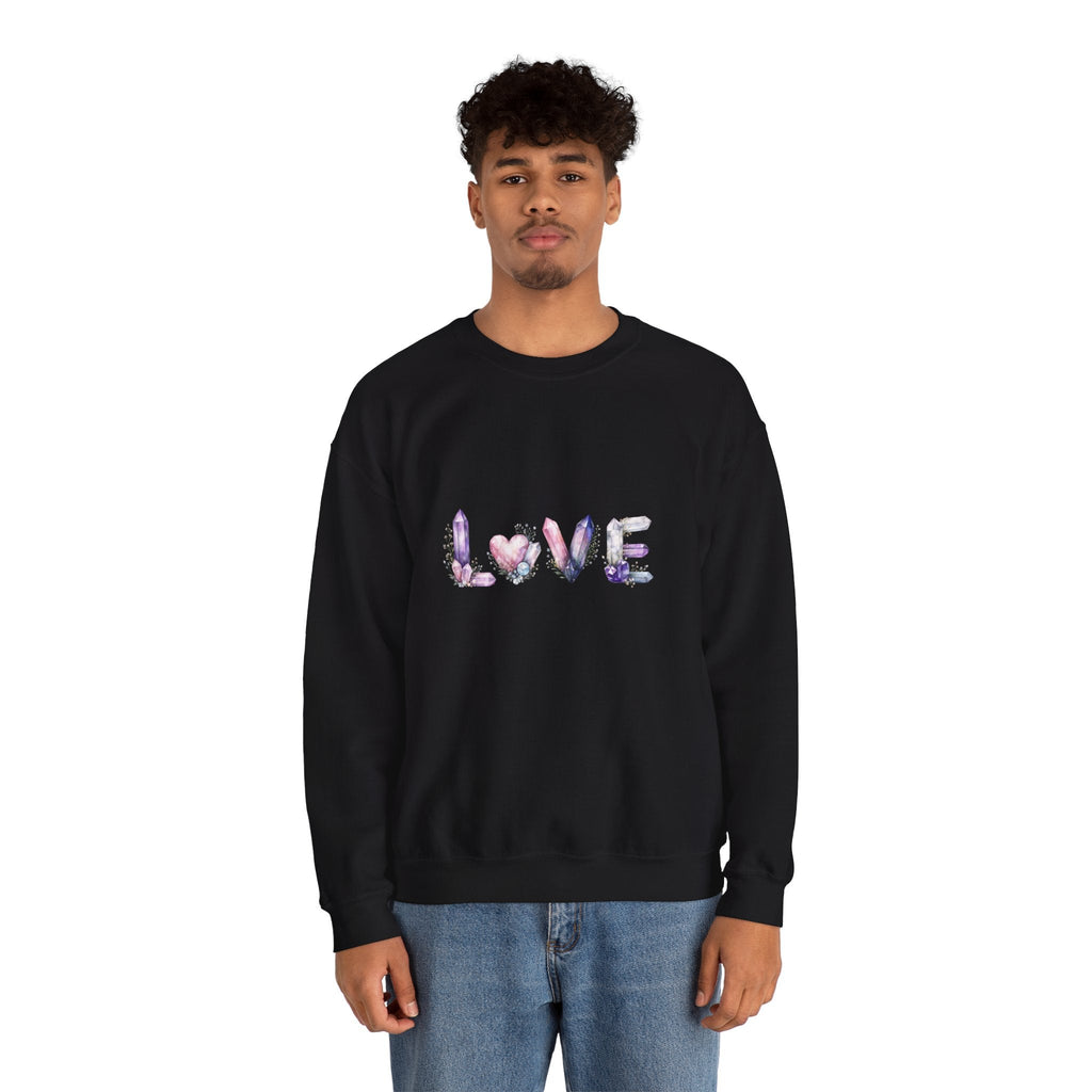LOVE Crystal Letter Design