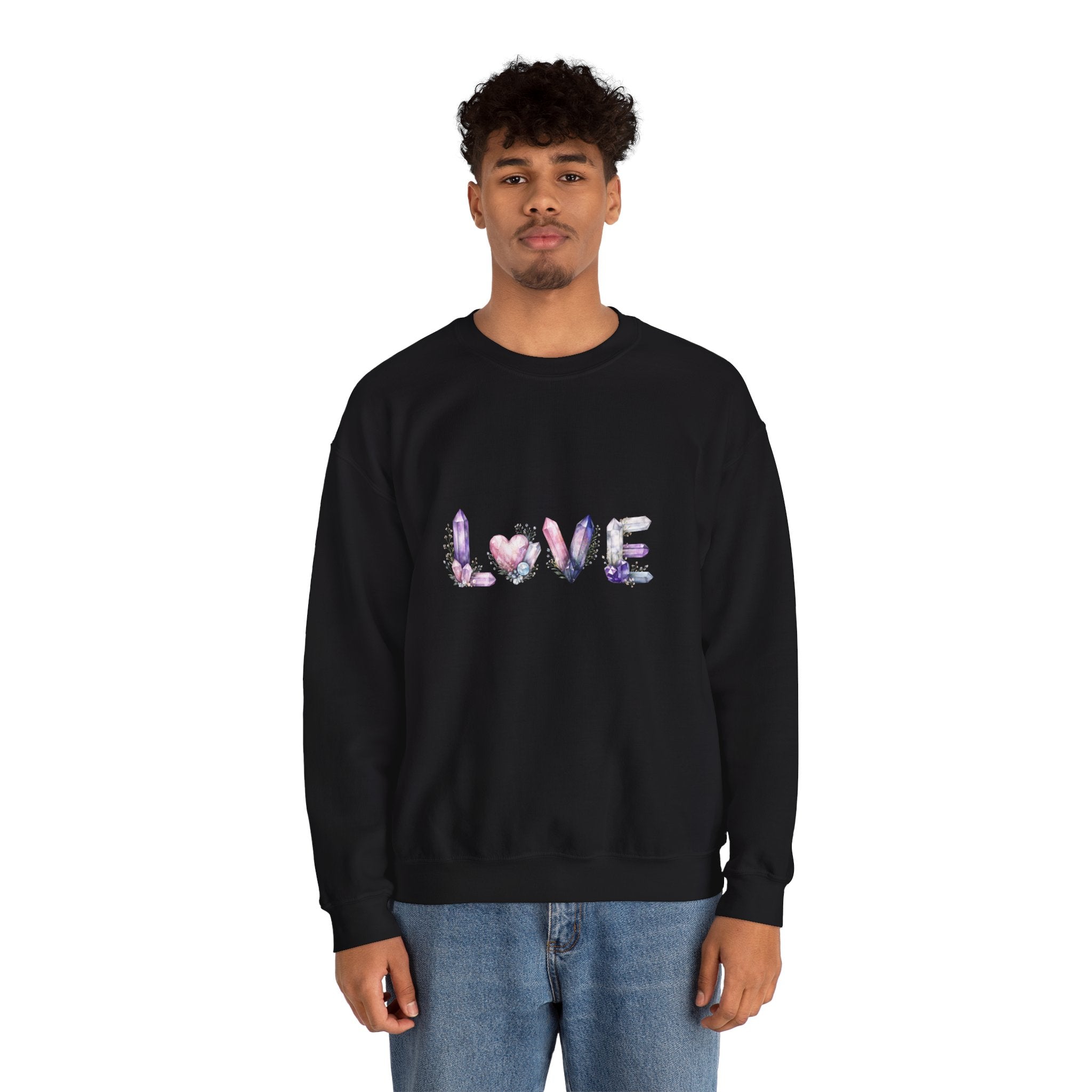 LOVE Crystal Letter Design