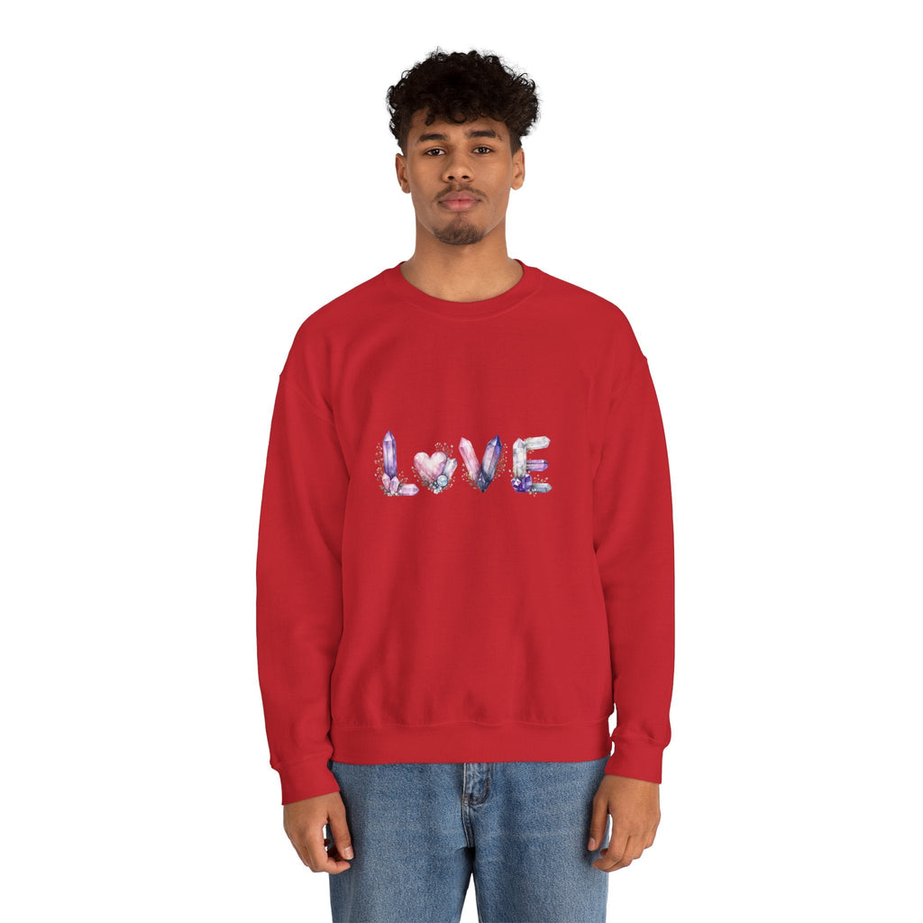 LOVE Crystal Letter Design