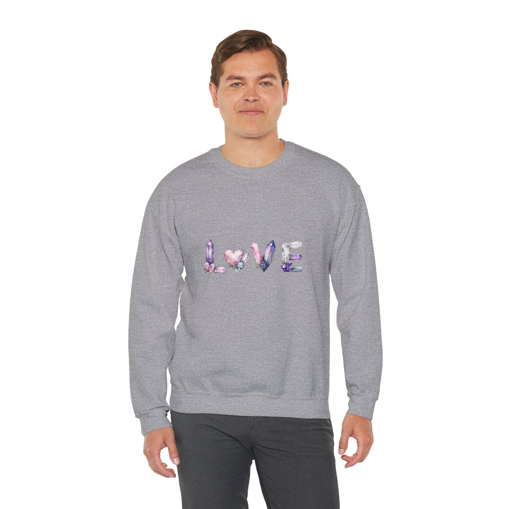 LOVE Crystal Letter Design