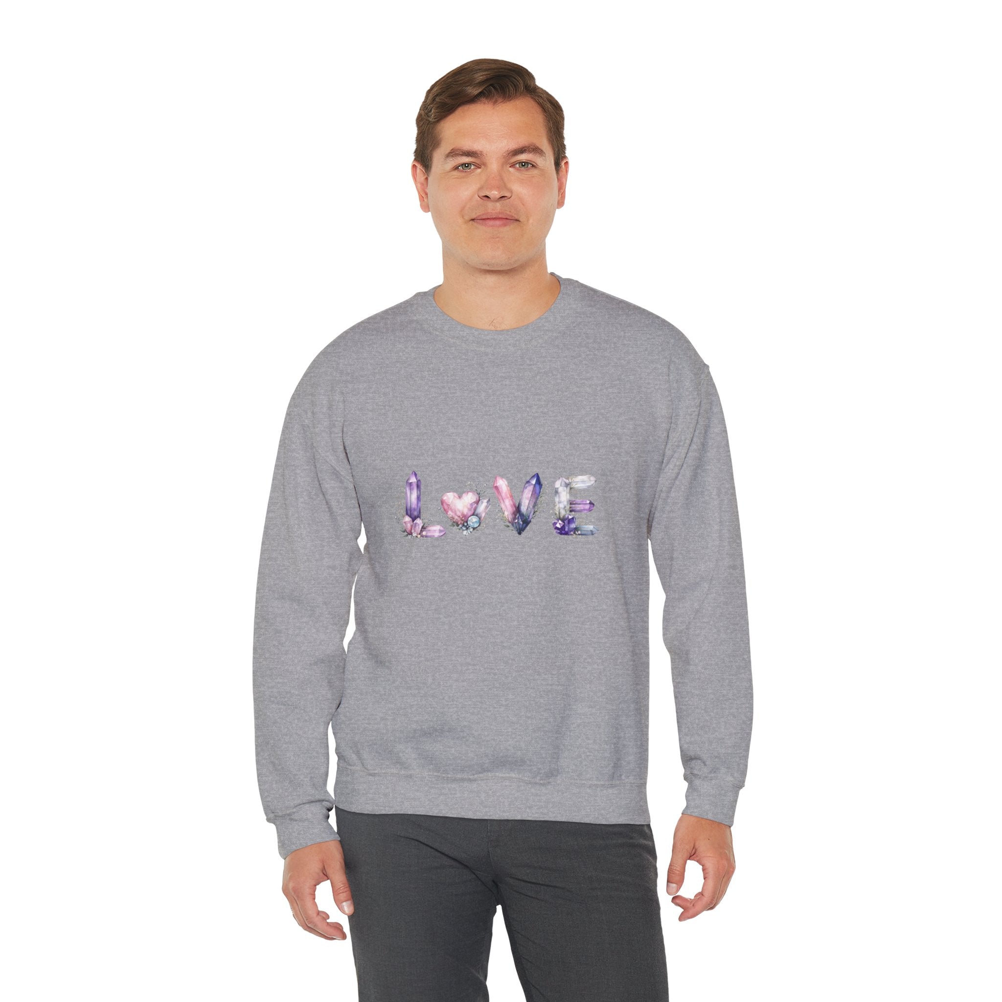 LOVE Crystal Letter Design