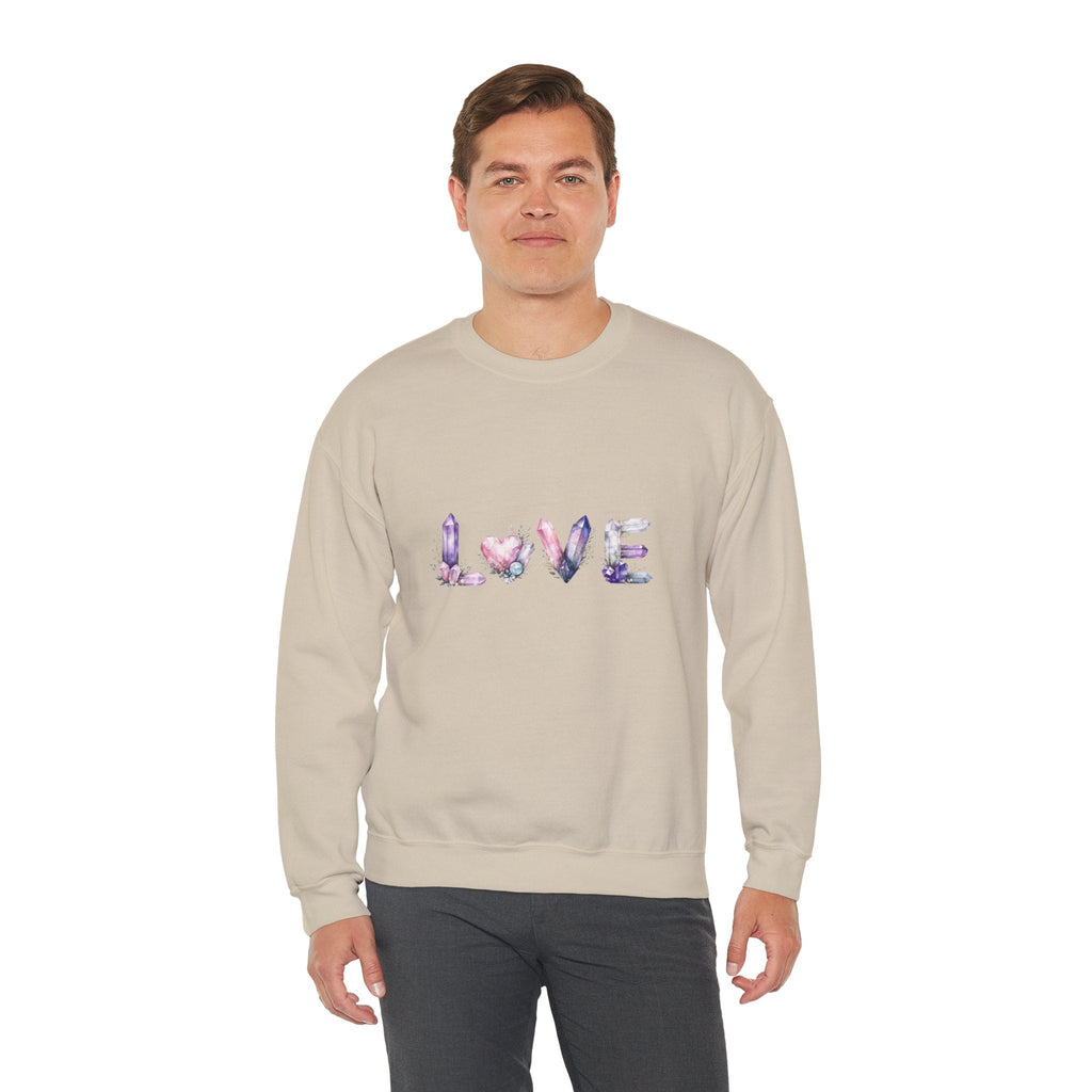 LOVE Crystal Letter Design