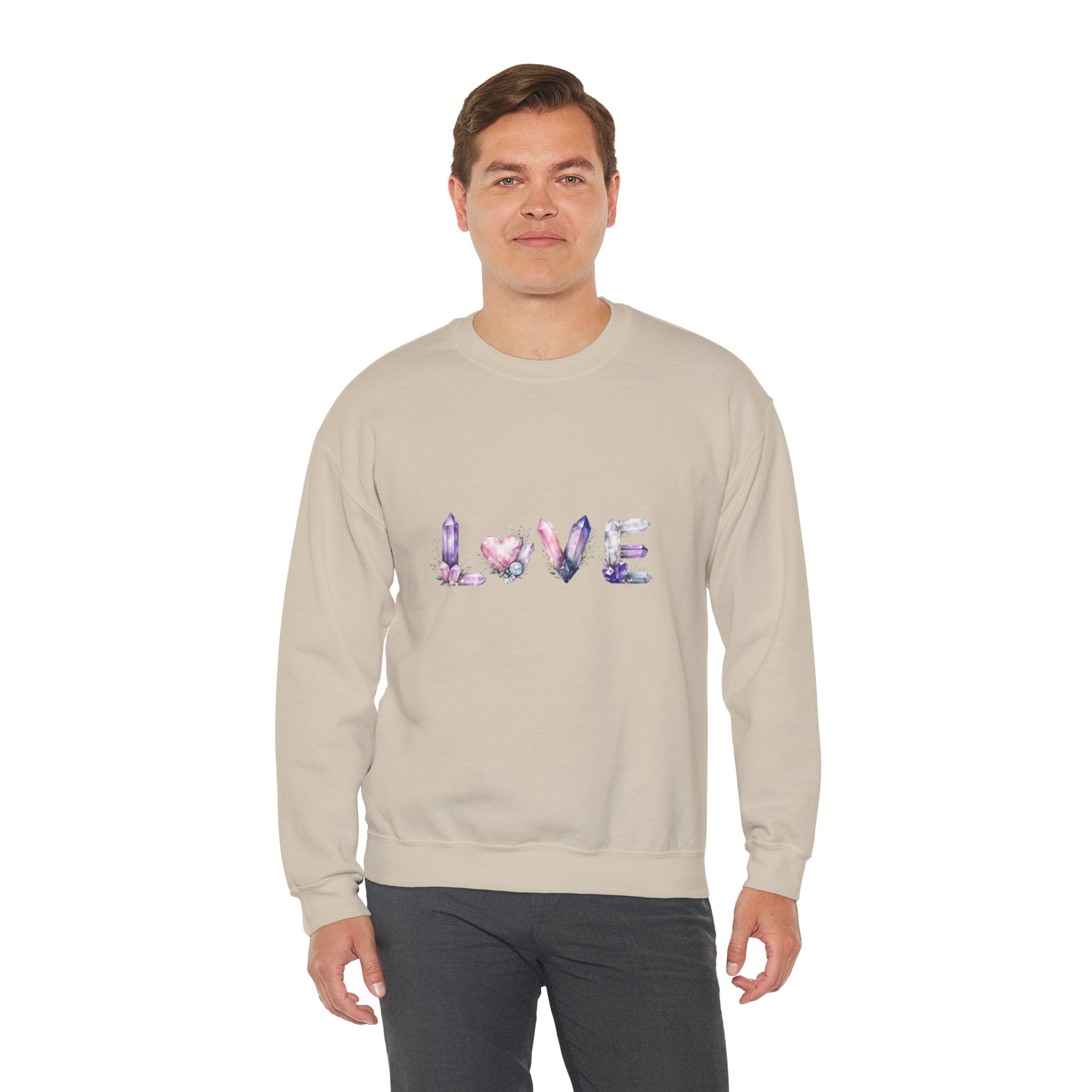 LOVE Crystal Letter Design
