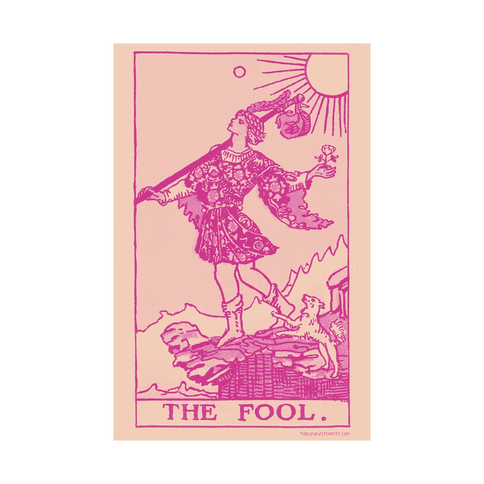 The Fool Tarot Card Poster by The Love Witch
