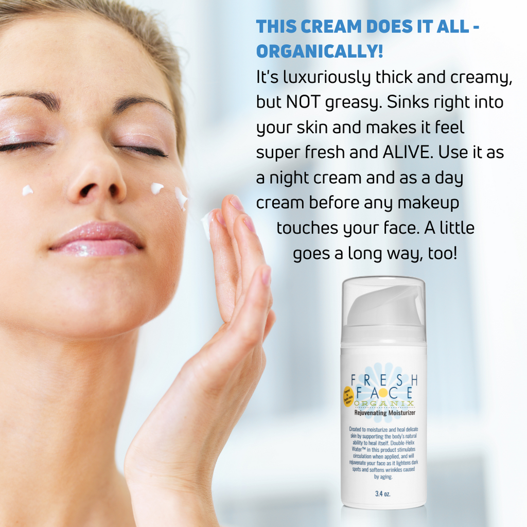 42 - Fresh Face Organix Rejuvenating Facial Moisturizer
