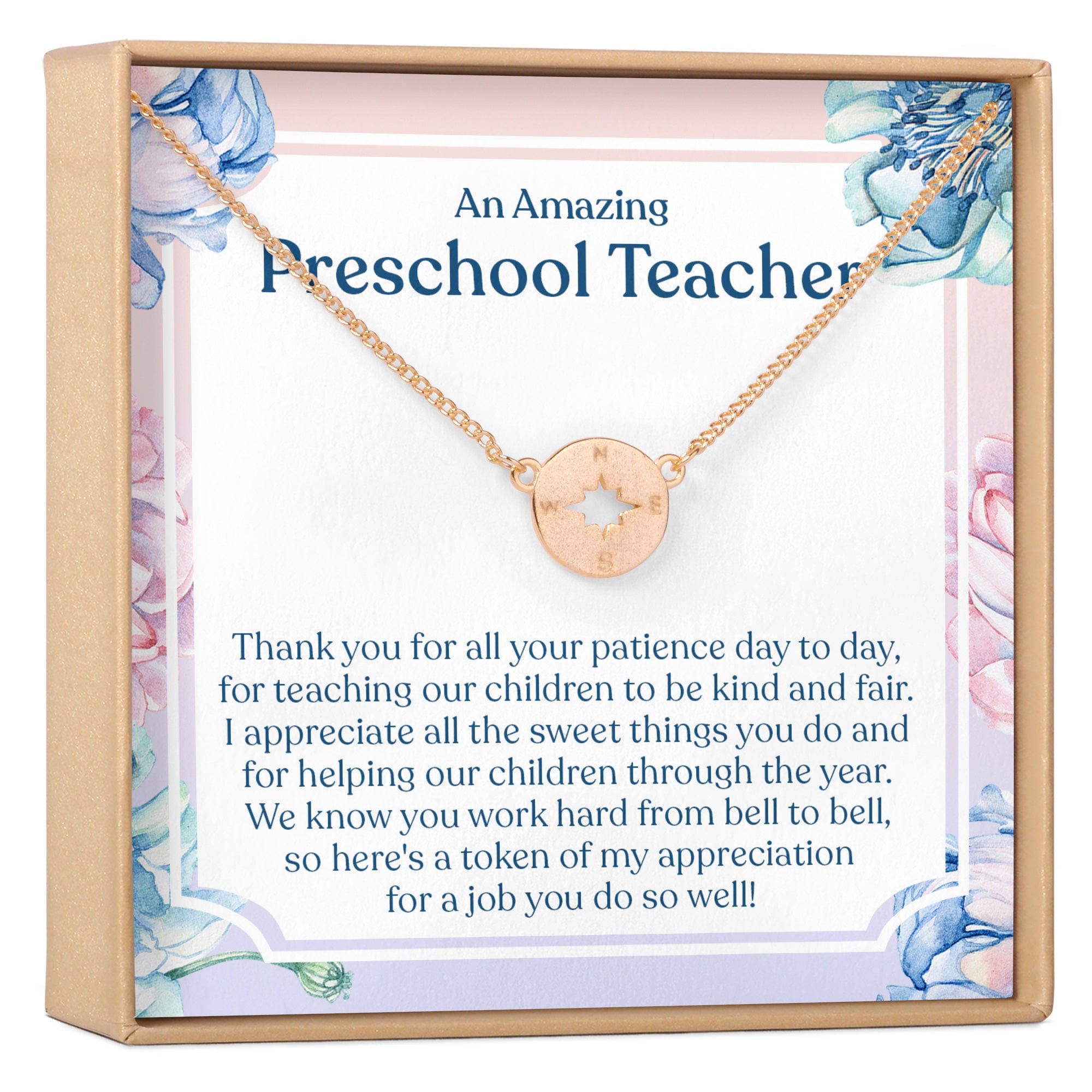 Preschool Teacher Necklace, Multiple Styles Jewelry