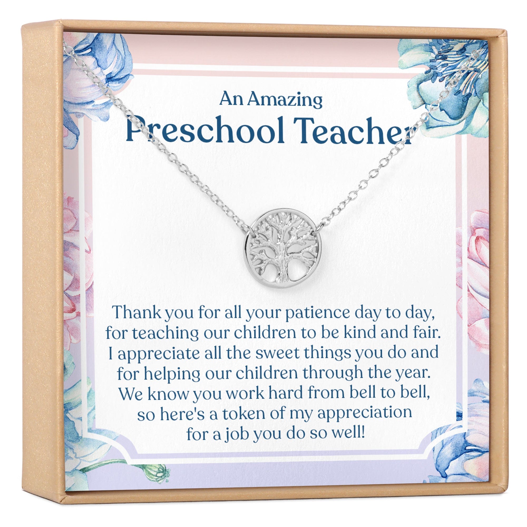 Preschool Teacher Necklace, Multiple Styles Jewelry