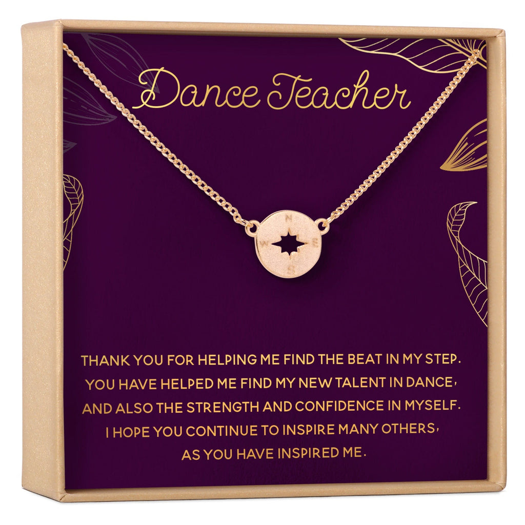 Dance Teacher Necklace, Multiple Styles Jewelry