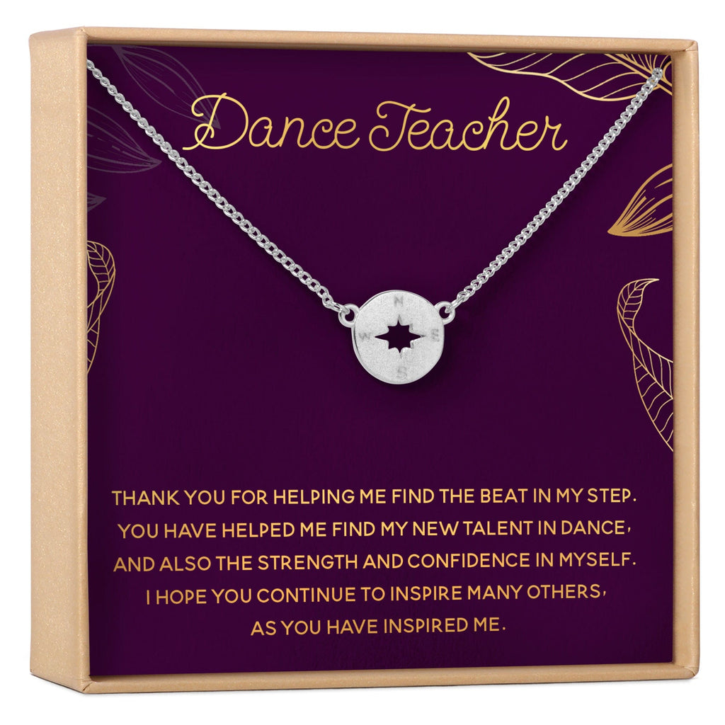 Dance Teacher Necklace, Multiple Styles Jewelry