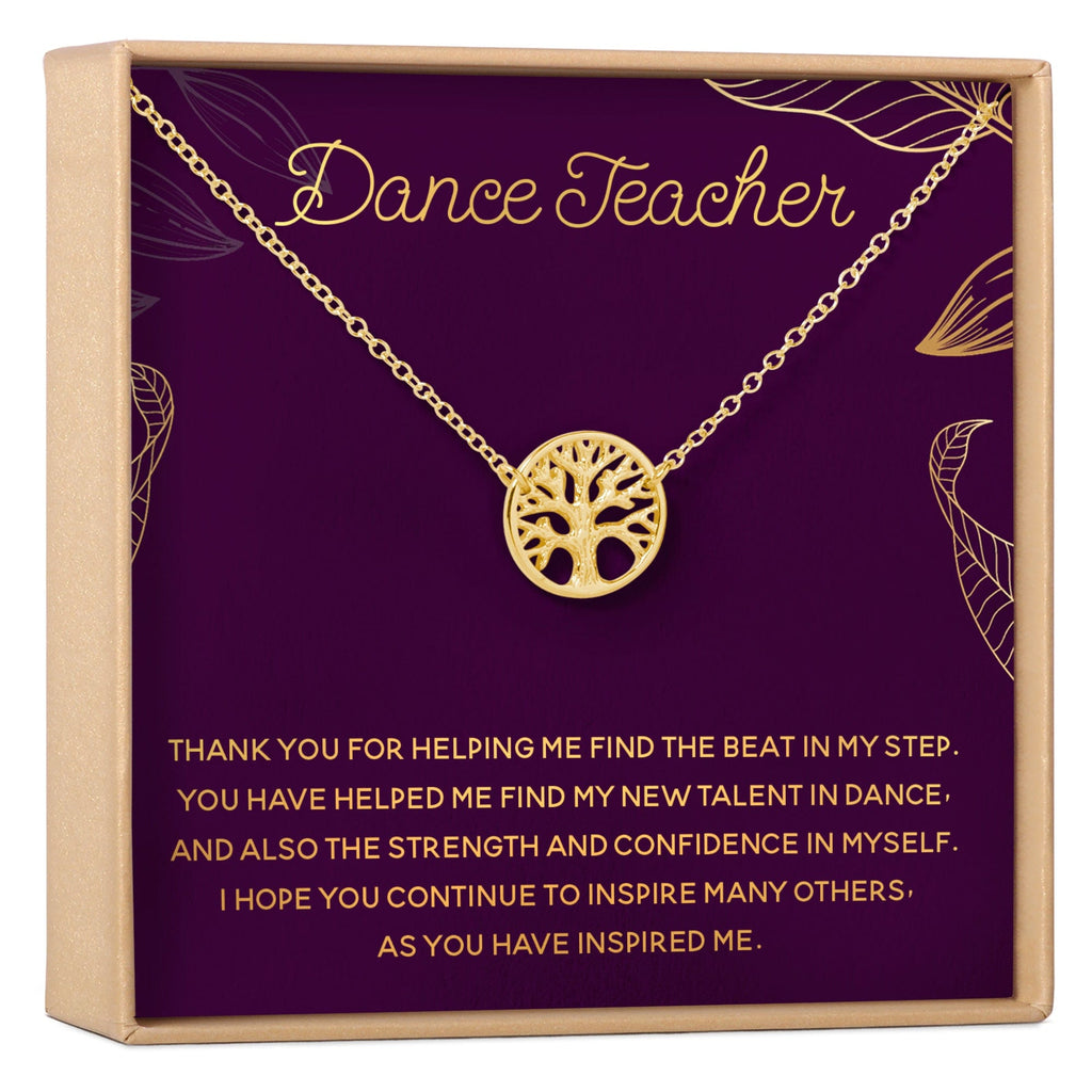 Dance Teacher Necklace, Multiple Styles Jewelry