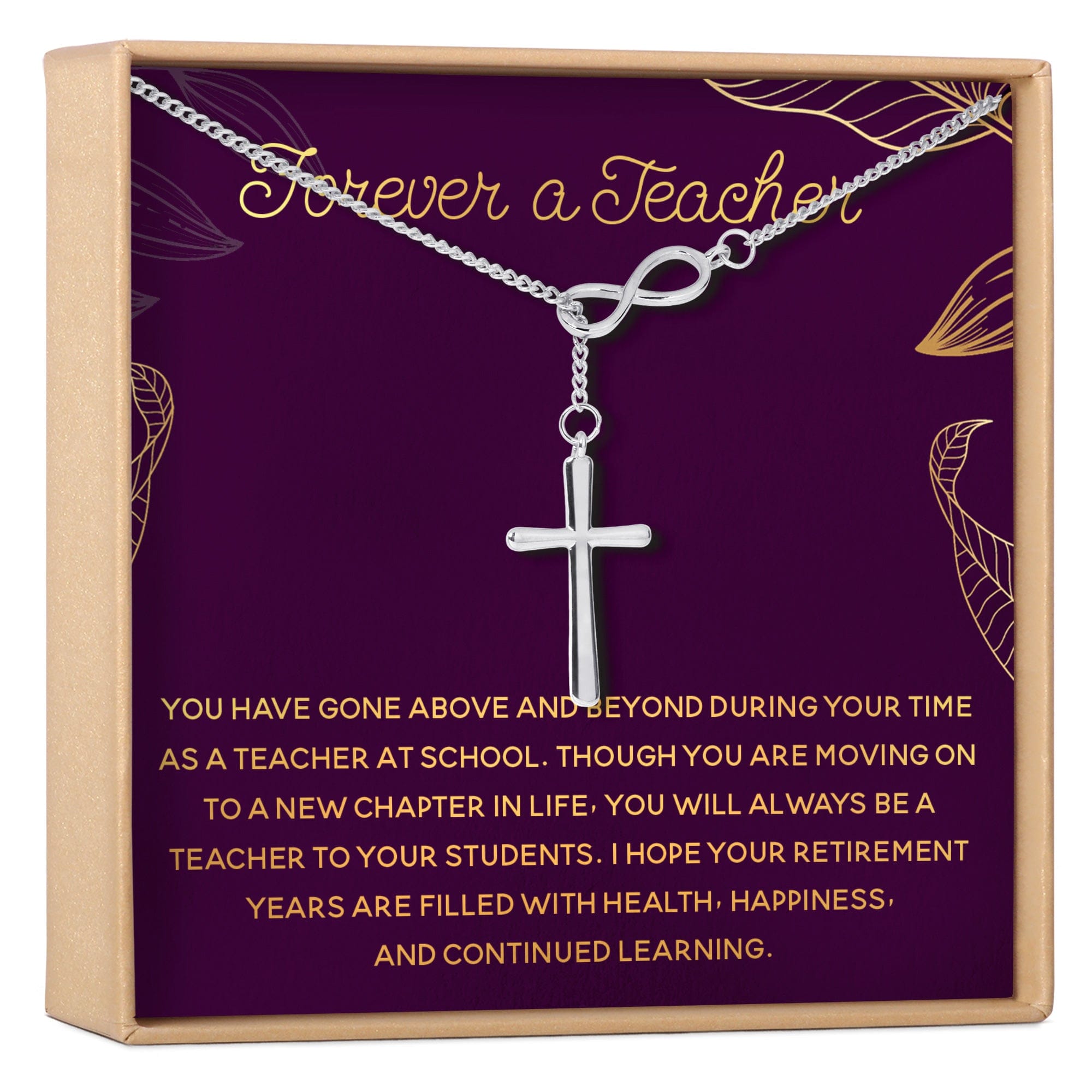 Retiring Teacher Necklace, Multiple Styles Jewelry