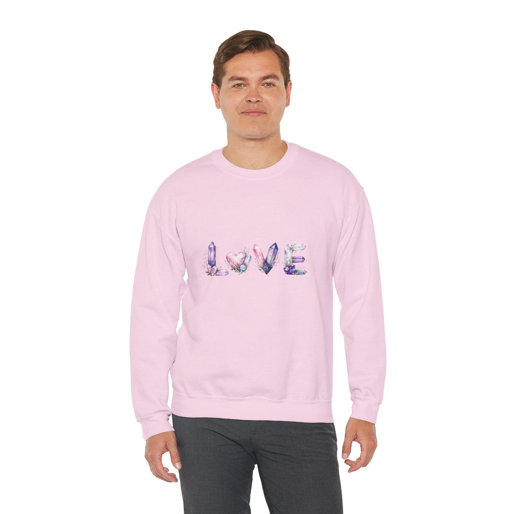 LOVE Crystal Letter Design