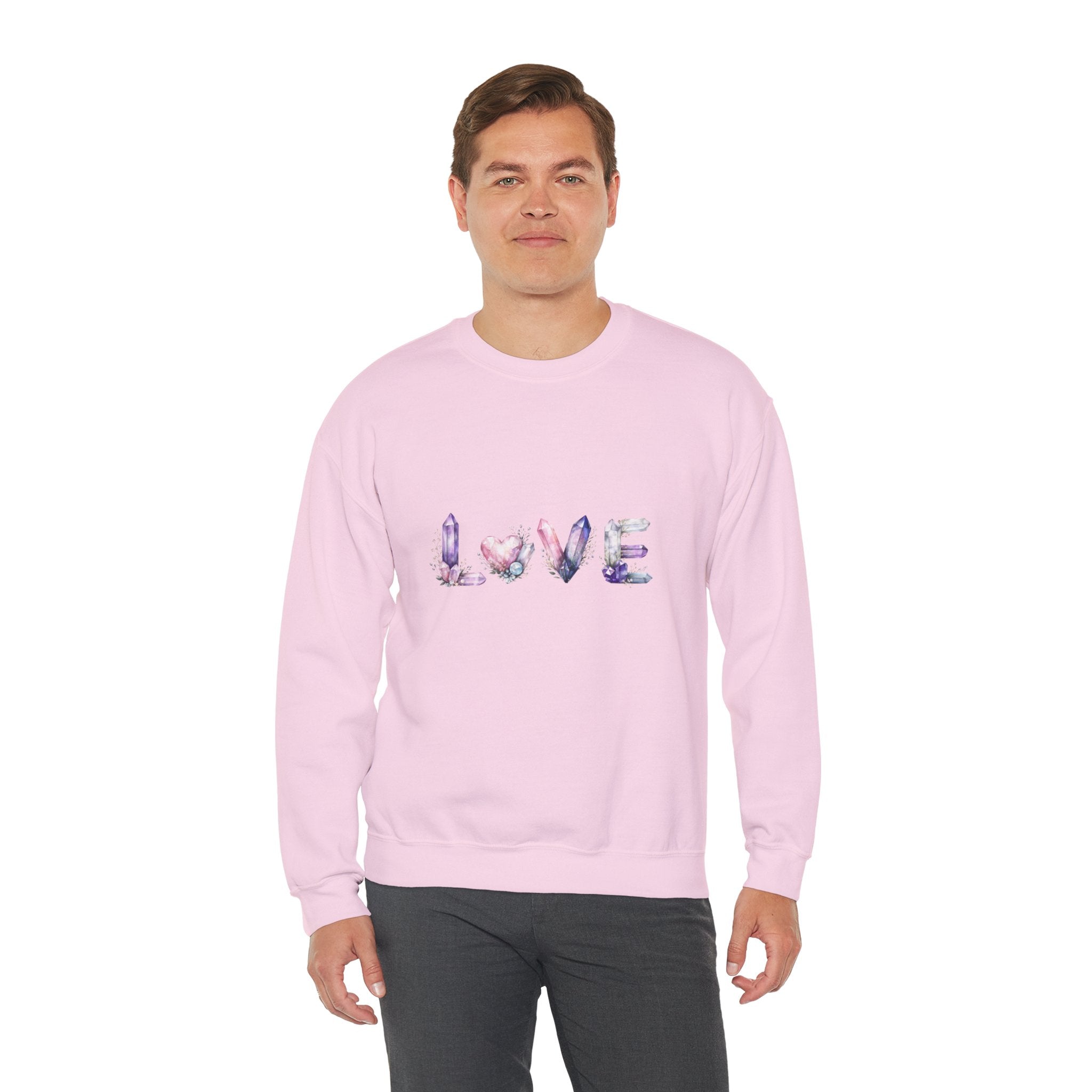 LOVE Crystal Letter Design
